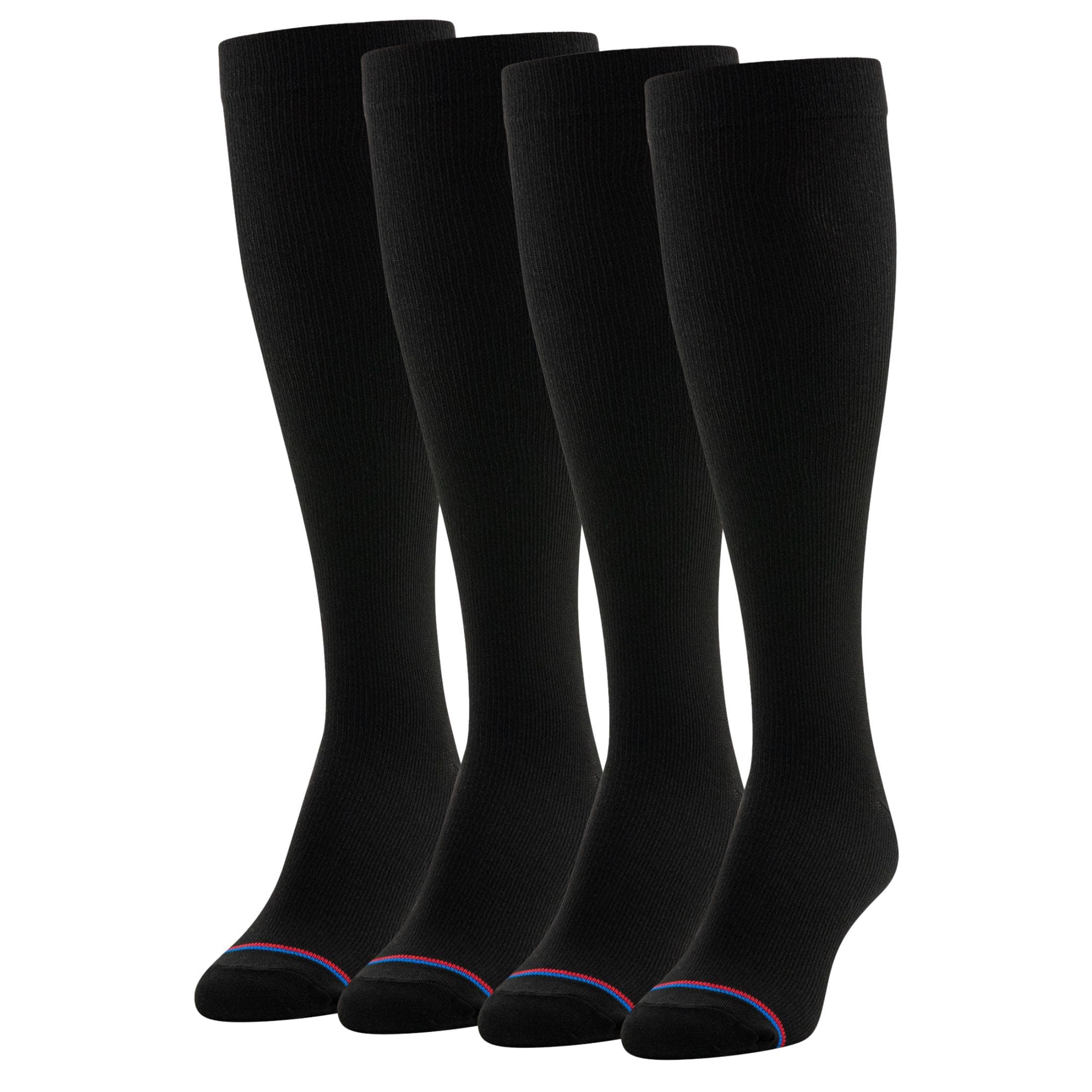 MediPeds Adult Over-the-Calf Socks with Mild Compression, Multipairs
