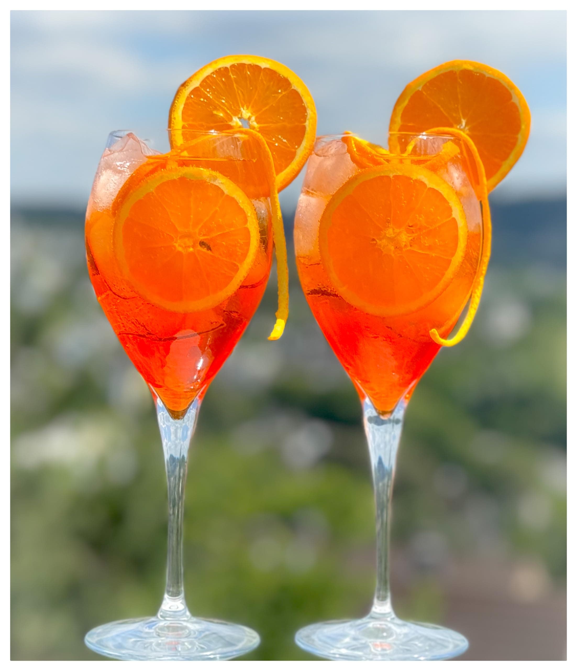 Aperol Spray Glass Mara XL - Cocktail Glass 445ml for Aperol Spritz, Hugo, Amalfi, Cocktails, Pack of 6