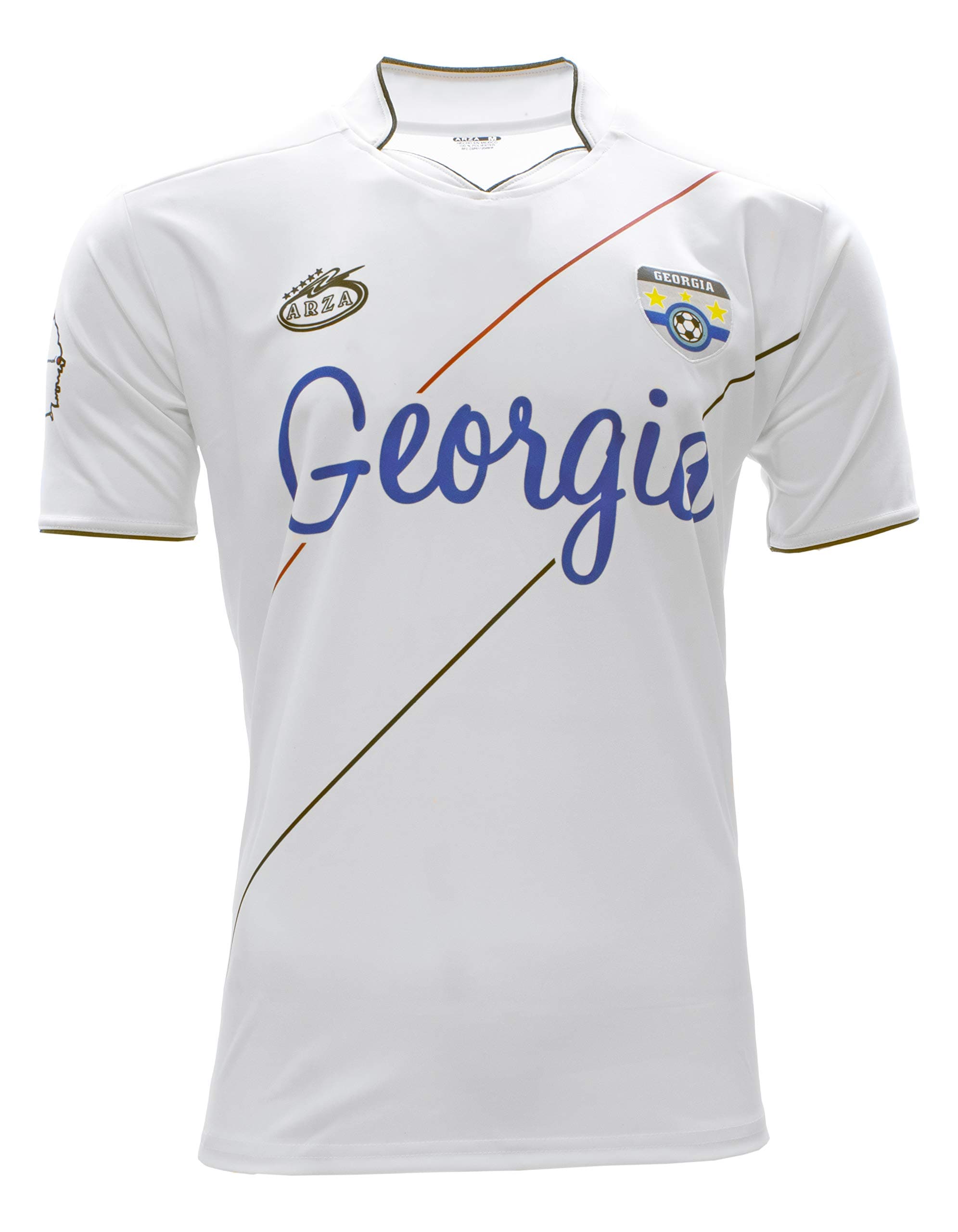 ARZA Georgia Soccer Jersey Design Color White