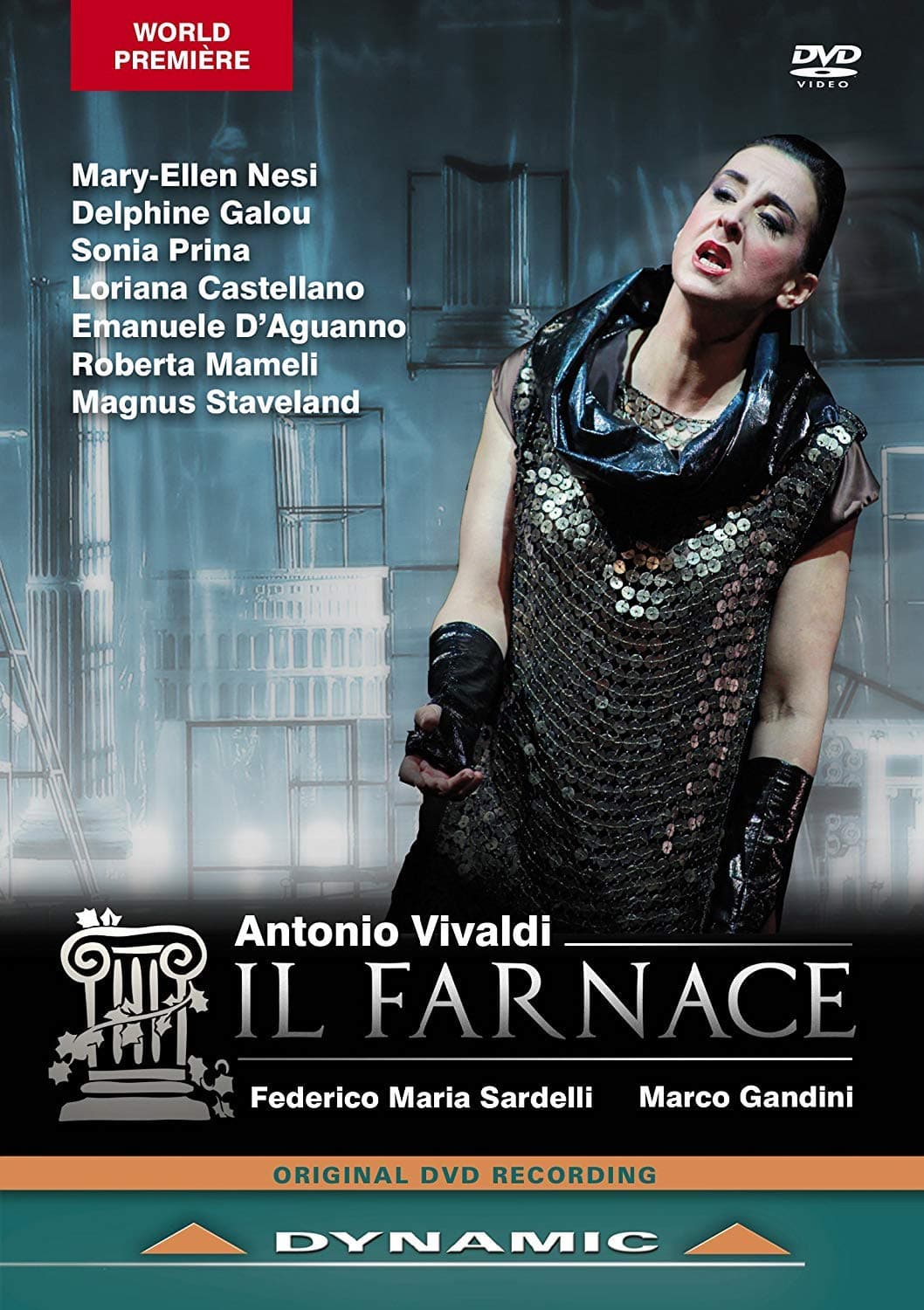 Vivaldi:Il Farnace [Mary-Ellen Nesi; Delphine Galou; Sonia Prina; Loriana Castellano; Orchestra del Maggio Musicale Fiorentino; Dario Shikhmiri] [DYNAMIC: DVD] [2015]
