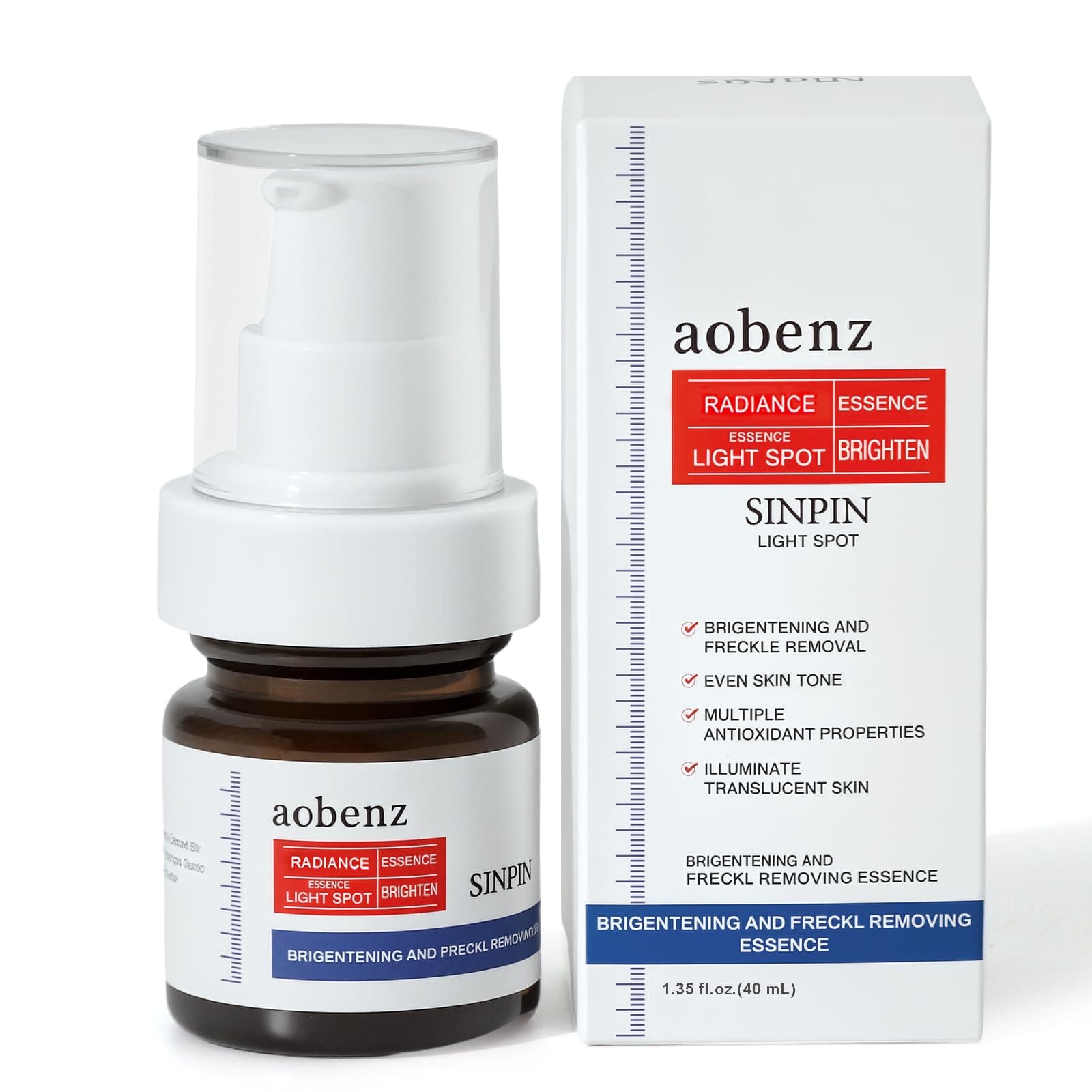aobenz Dark Spot Remover for Face & Body, Dark Spot Serum for Age Melasma Sun Black Spots, Acne Scars, Hyperpigmentation with Tranexamic Acid, Niacinamide, Alpha-Arbutin Formula, Results in 2-4 Weeks