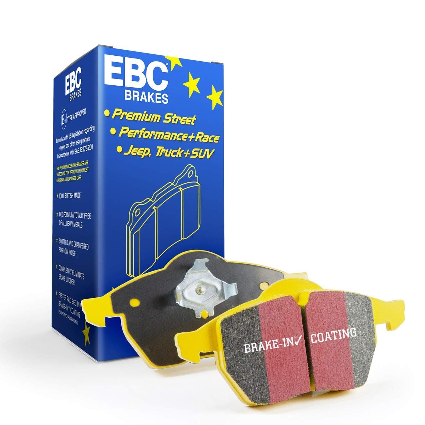 EBCBrakes DP41308R Yellowstuff Street and Track Brake Pad