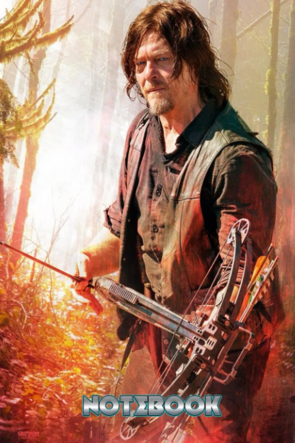 Notebook : Norman Reedus Notebook for Writing, Thankgiving Notebook Diary , Perfect Present for Fan or Friend #321