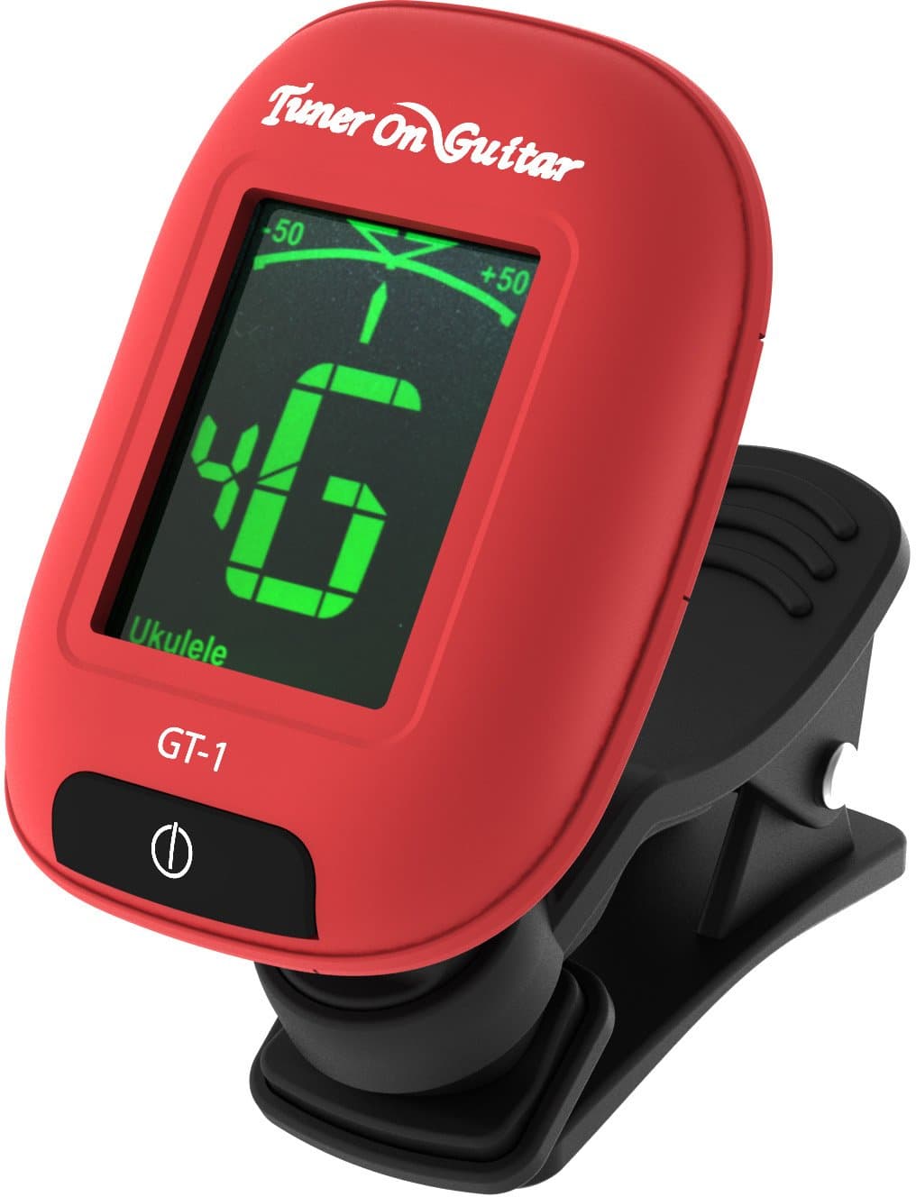 Tuner On Guitar Clip-On Tuner for Guitars, Ukulele, Bass, Violin, Chromatic, 360 Degree Rotating, Acoustic, Fast & Accurate, Easy to Use, Auto Power Off, Battery Included.