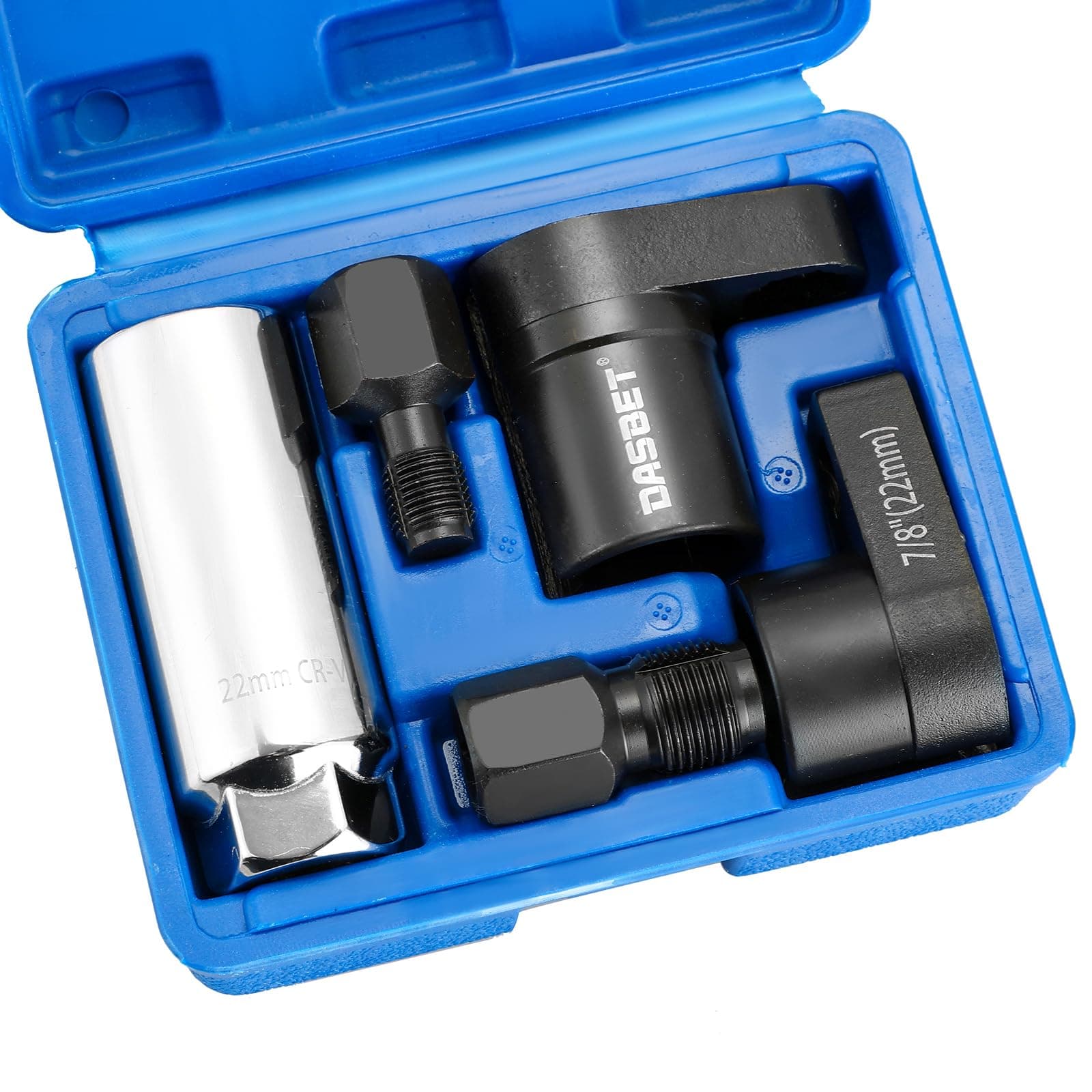 DASBET 5pcs O2 Oxygen Sensor & Oil Pressure Sending Unit Master Sensor Socket Set O2 Oxygen Sensor Socket Set