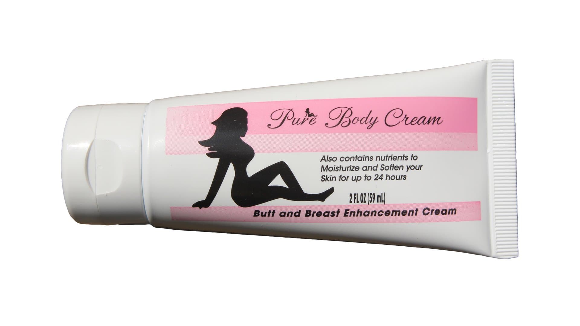 PureBody Cream - Butt and Breast Growth Formula Plus All-Natural Moisturizer for Soft, Silky, Smooth Skin (30 Day Supply)