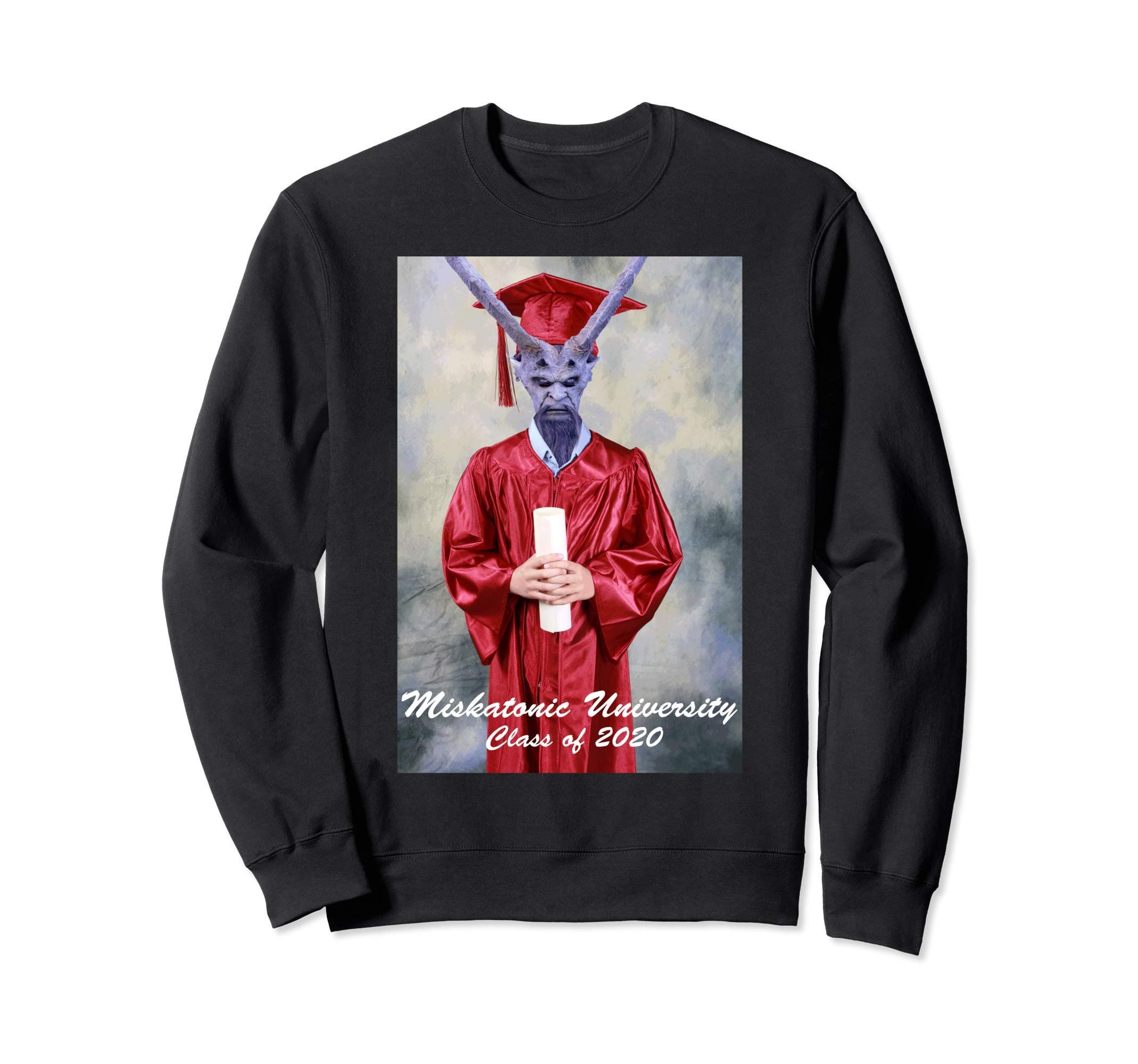 Miskatonic University Graduate 2020 Funny HPL Sweatshirt