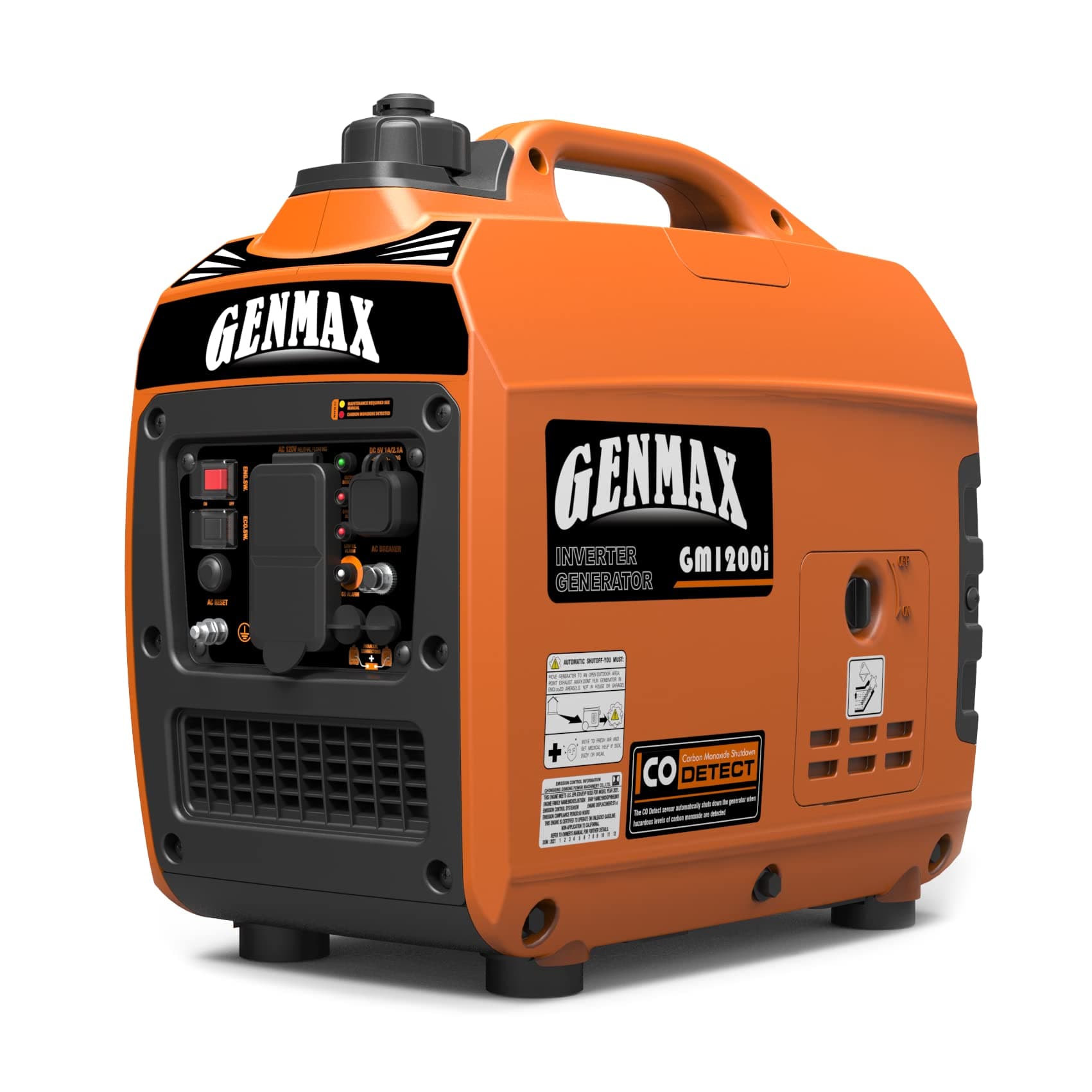 Generator，EPA Compliant, Eco-Mode Feature, Ultra Lightweight for Backup Home Use & Camping