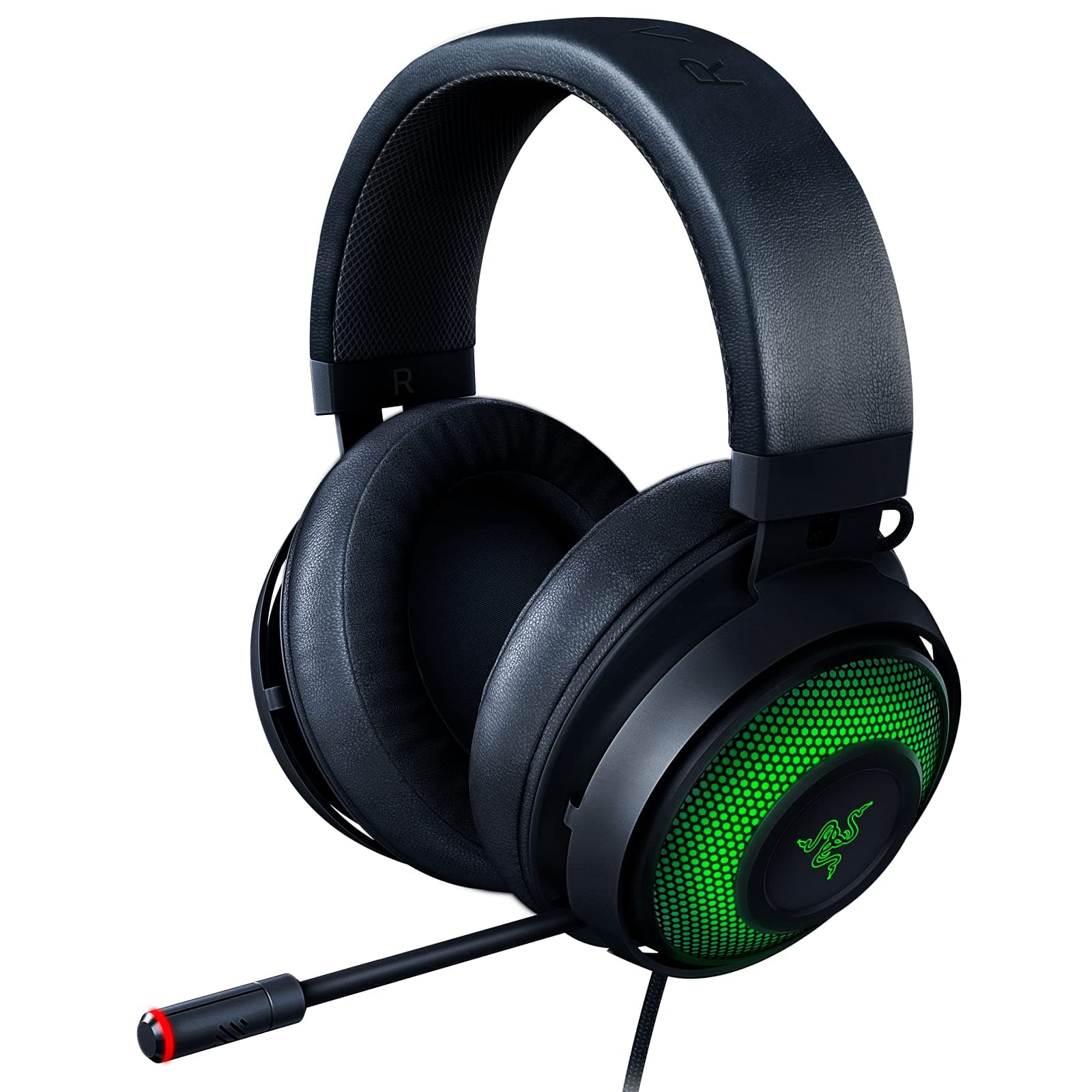 Kraken Ultimate – USB Gaming Headset (Gaming Headphones for PC, PS4 and Switch Dock with Surround Sound, ANC Microphone and RGB Chroma)
