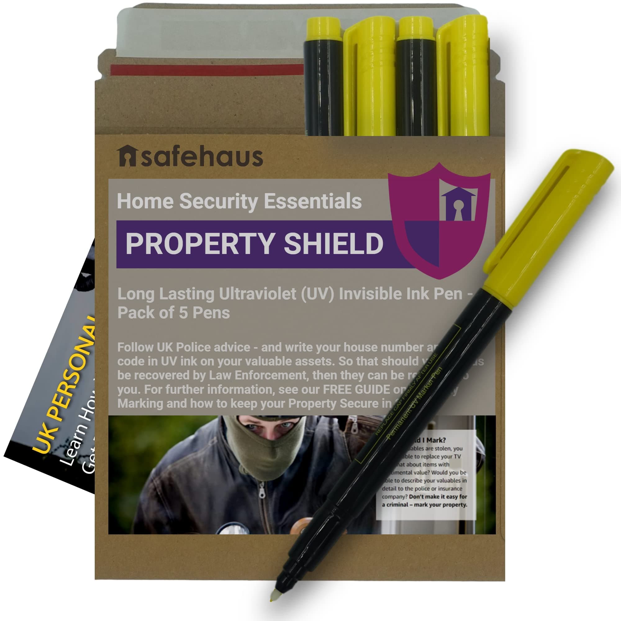 Ultraviolet Permanent Security Invisible Ink Pen