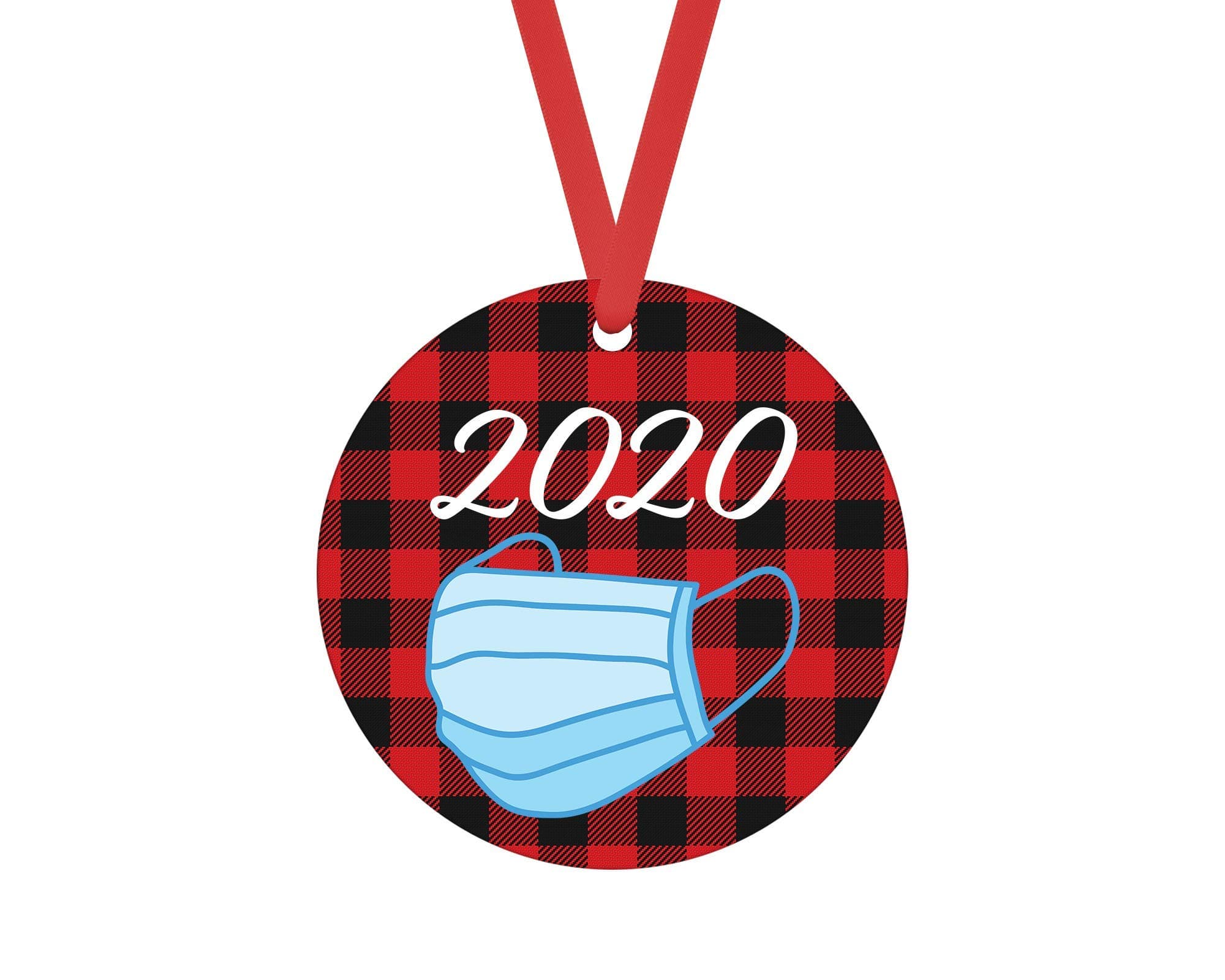 2020 Mask Ornament - The Year We Wore The Mask