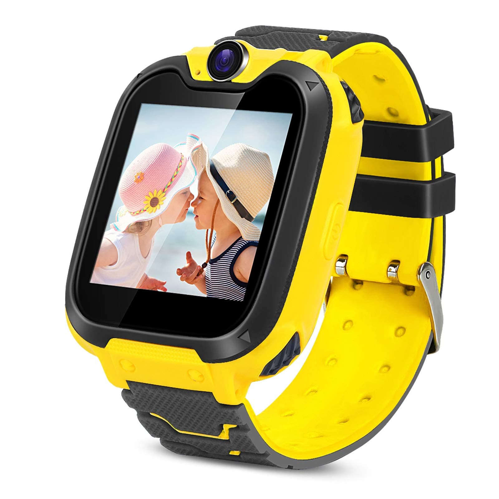 Kids Smartwatch with Two-Way Call SOS Games Camera Music,1.54 inch Touch Screen for Boys Girls Birthday