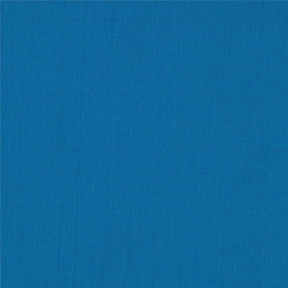 60" Poly Cotton Broadcloth Turquoise, Fabric by the Yard