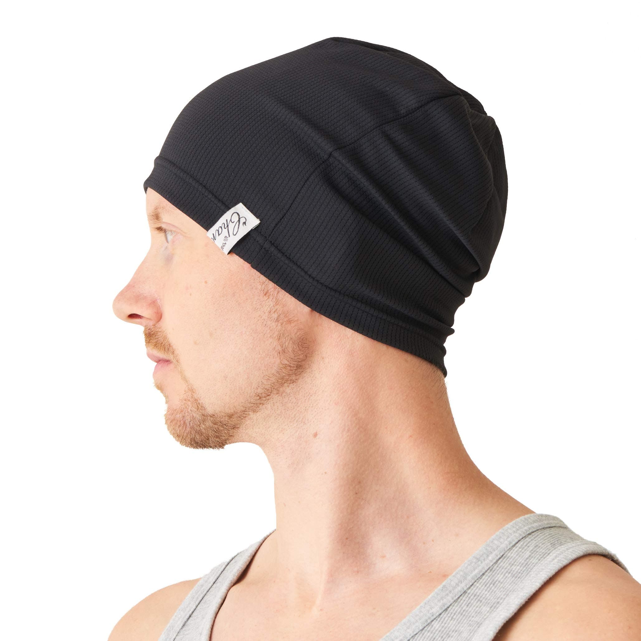 Mens & Womens Running Sports Beanie, Sweat-Wicking UV-Blocking Helmet Liner Gym Cap & Cycling Hat