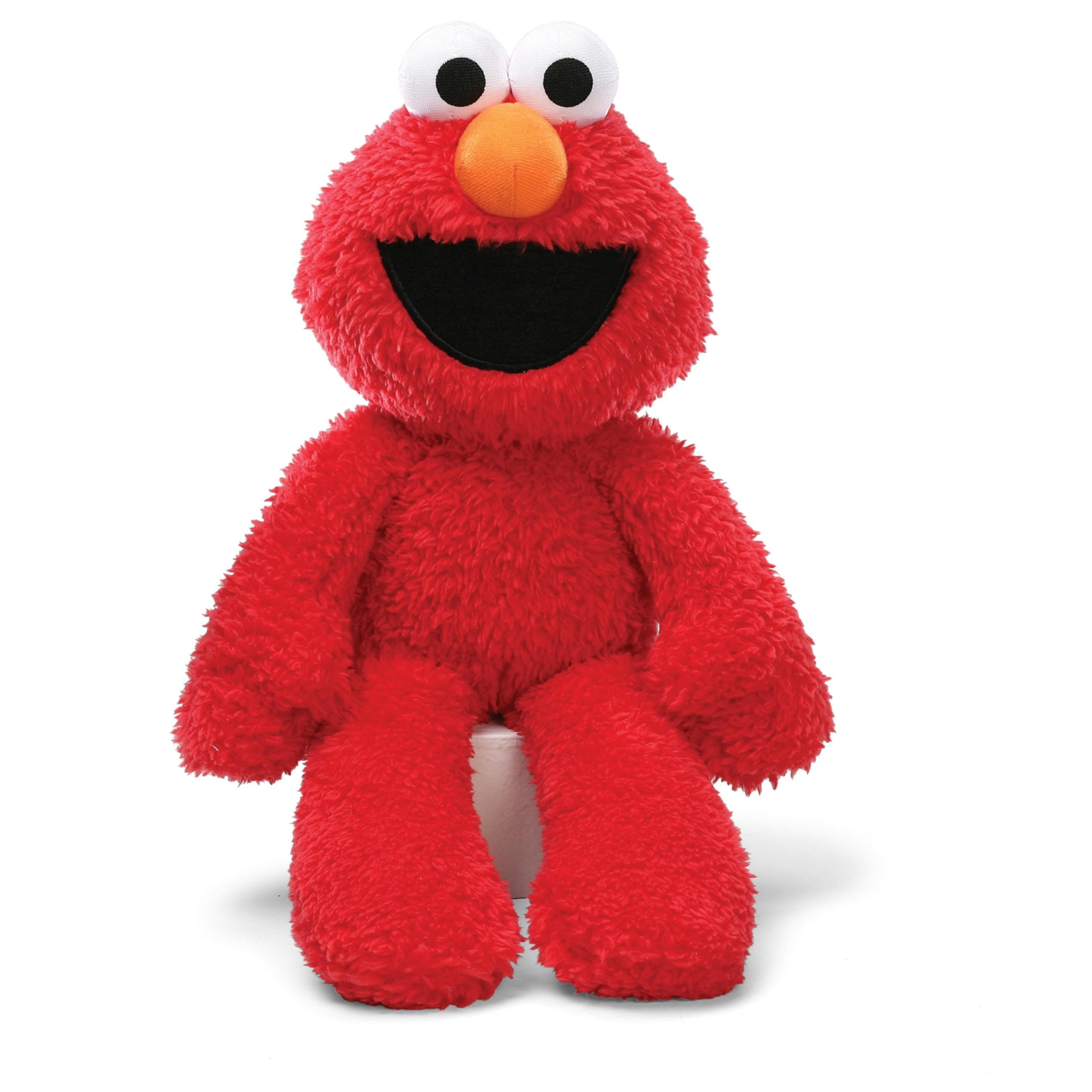 Sesame Street Official Elmo Take Along Buddy Plush, Premium Plush Toy for Ages 1 & Up, Red, 13”