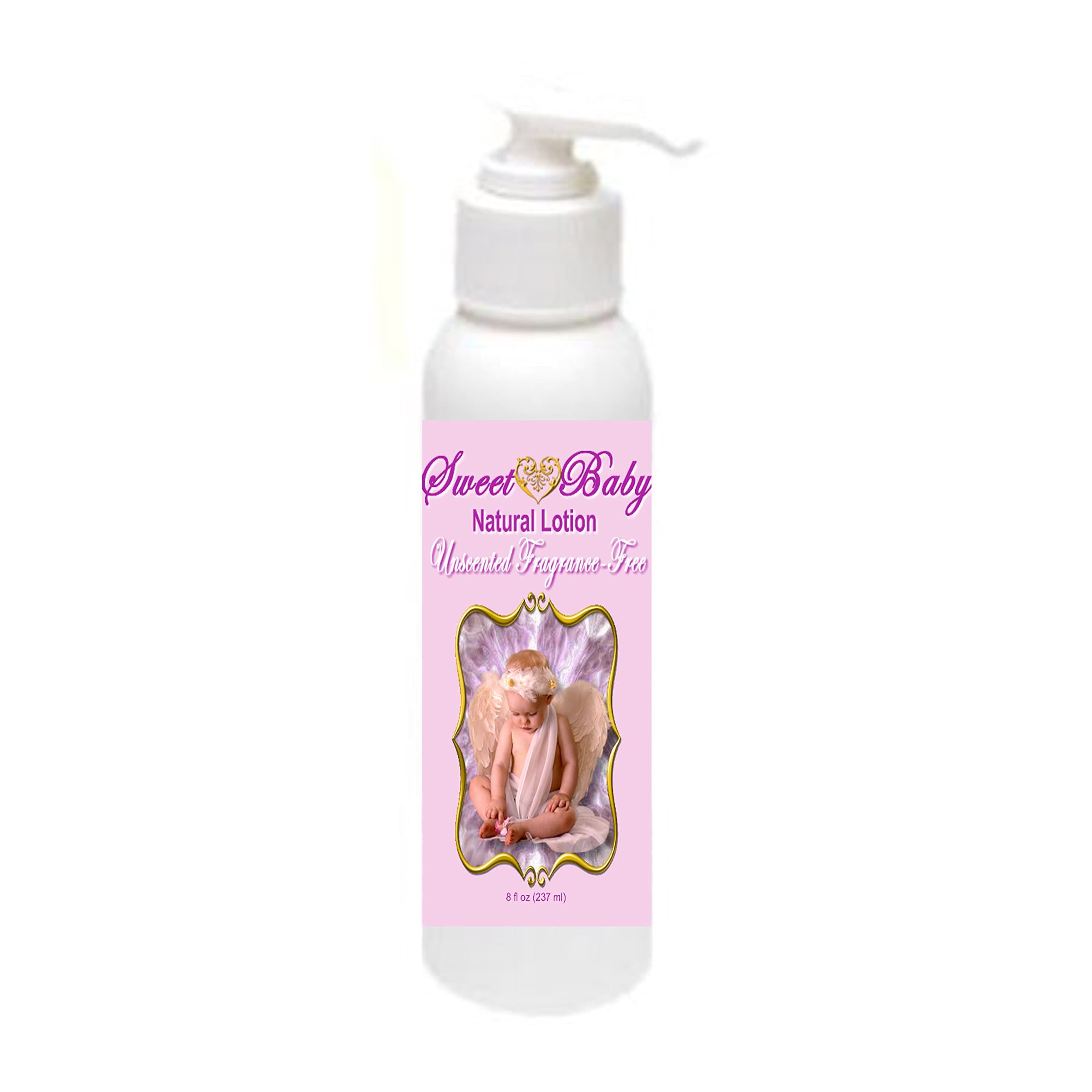 Paradise Island Sweet Baby Lotion 8 oz - Unscented Baby