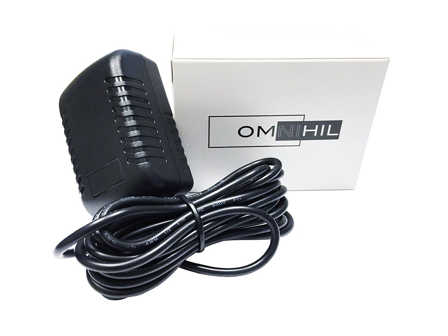 Omnihil 8 Feet AC /DC Power Adapter Compatible with IOGEAR GCS1104 GCS1104-KM1 GCS1784 4-Port DVI KVM AD1705CF