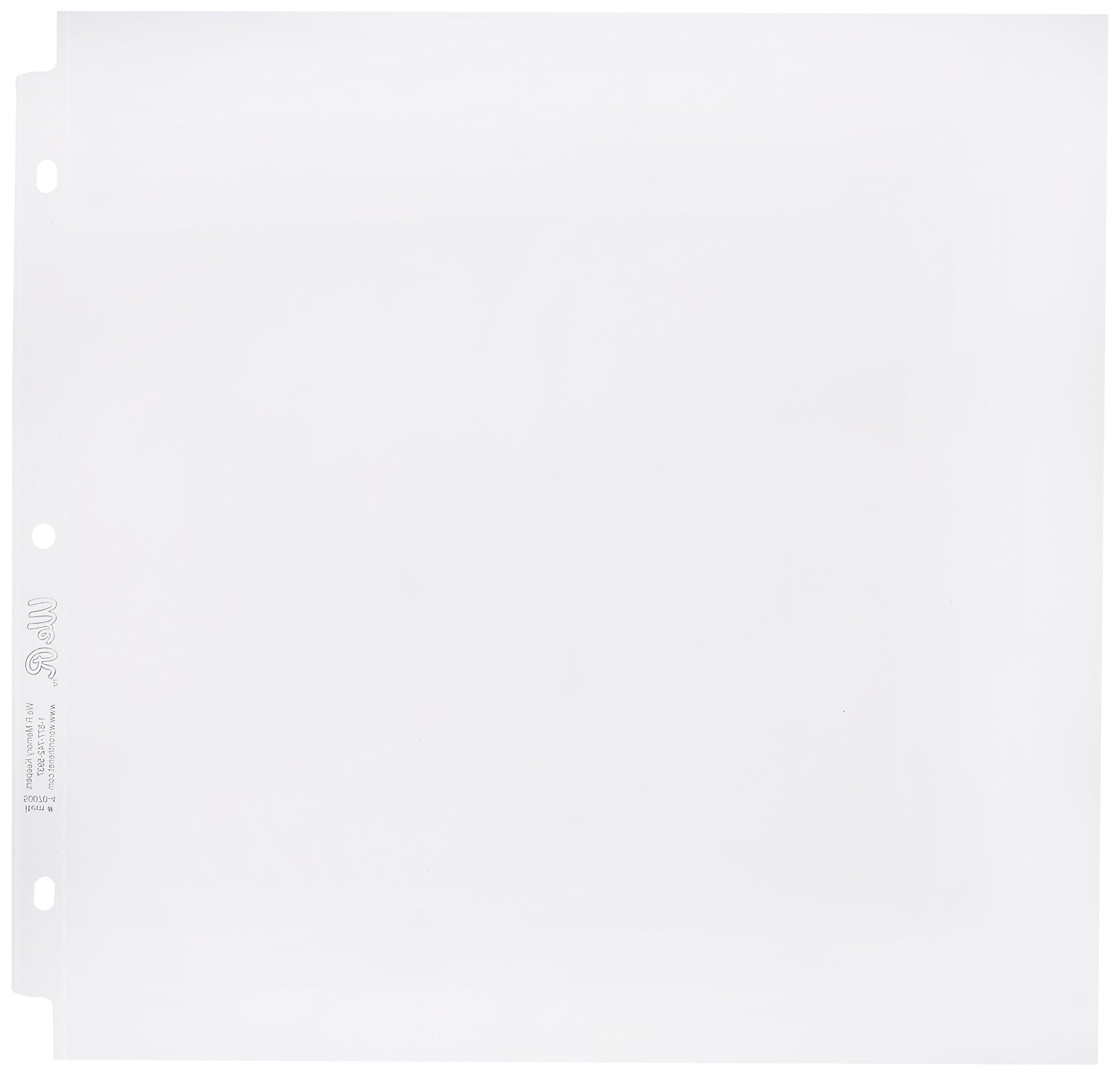 We R Memory Keepers - 12x12 Page Protector 10 PK