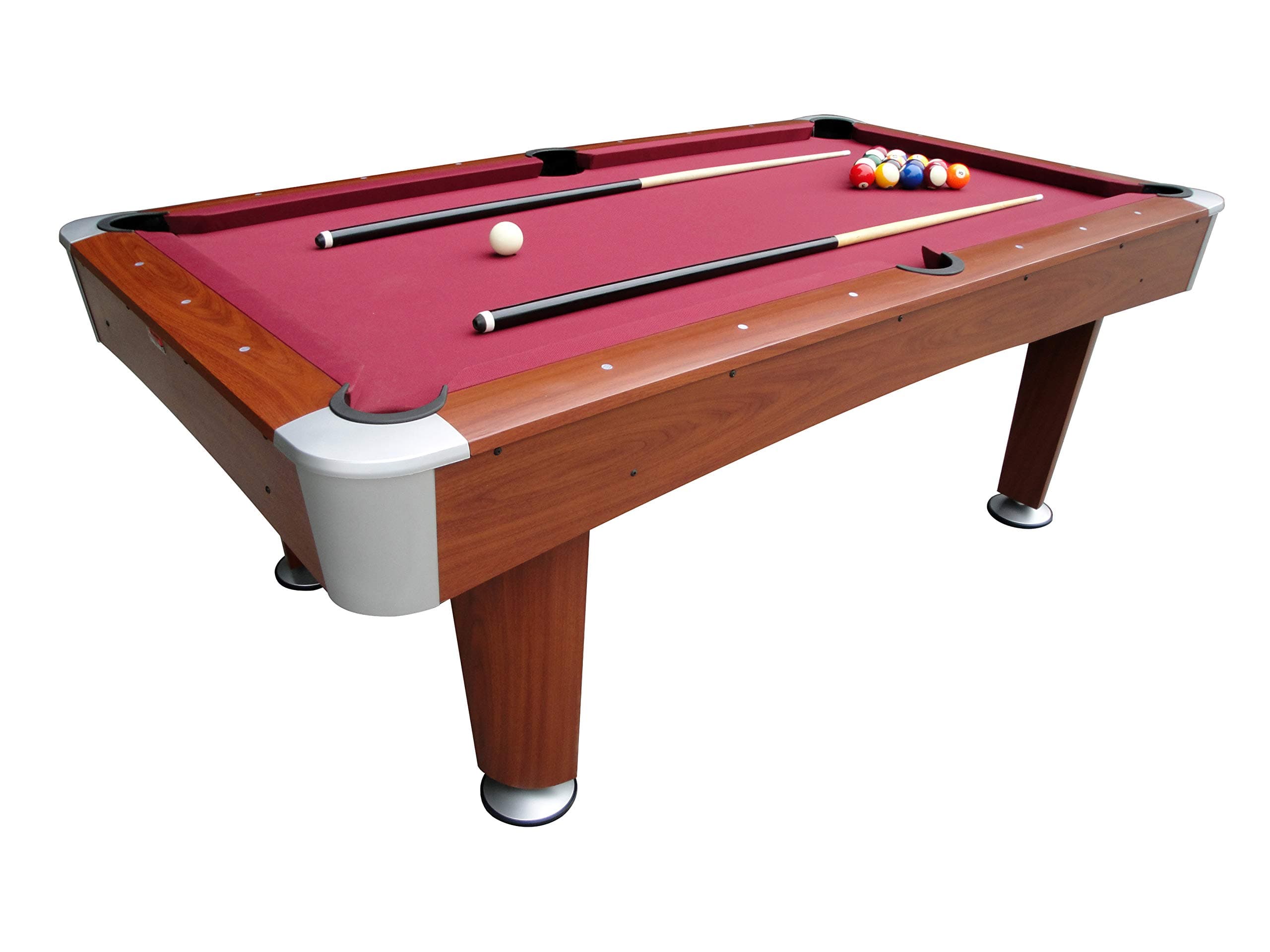 BCE Men's Rosemont American Pool Table - Rosewood, 7-Inch