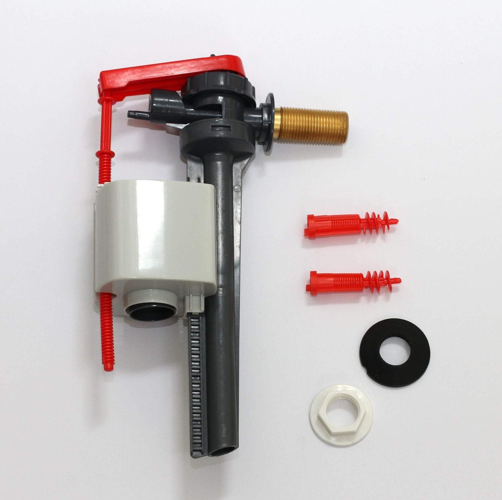 Wirquin 16300201 1/2-Inch 15 mm Jollyfill Brass Side Entry Inlet Float Valve - Multi-Colour