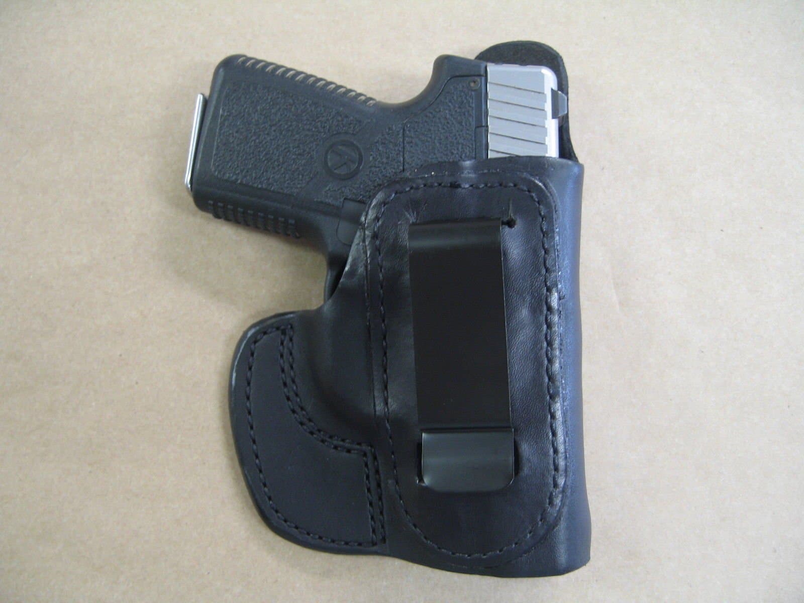 Beretta Pico 380 IWB Molded Leather Inside Waist Concealed Carry Holster Black RH