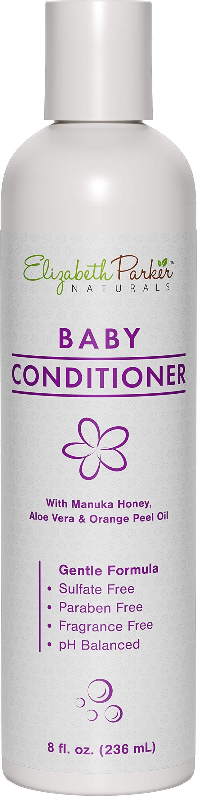 Baby Conditioner – Detangles and Softens Hair with Natural and Organic Ingredients - Relieves Scalp Conditions (Cradle Cap, Dermatitis, Eczema, Dandruff, etc) 8ounce