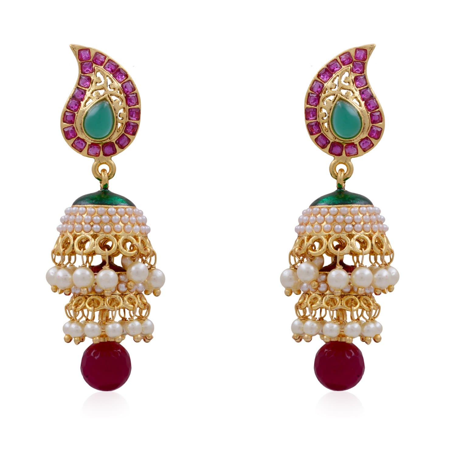 Beautiful Antique Pearls Jhumka From Krisha Jewels Atgol1905