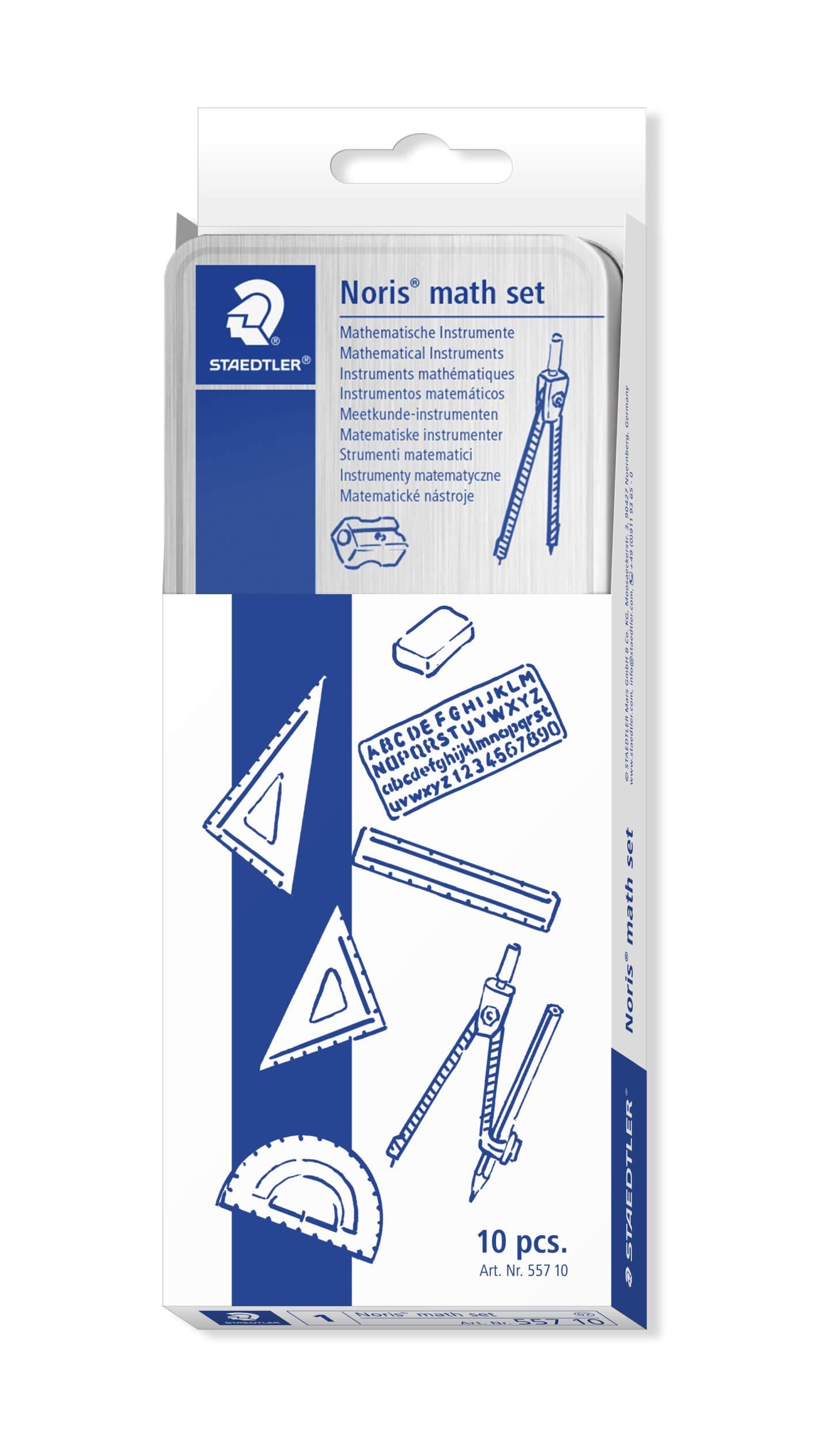 Staedtler 557 10 Noris Club Mathematical Set