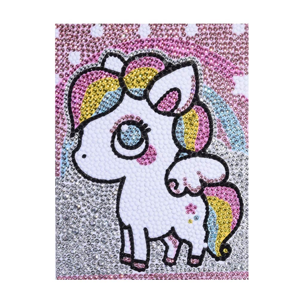 5D Diy Diamond Painting Special Shape Diamond Cute Nimals Diamond Painting Kits For Kids Beginner One Size A