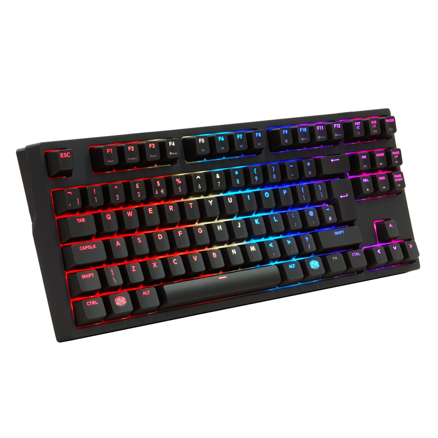 Cooler Master MasterKeys Pro S RGB Mechanical Gaming Keyboard 'TenKeyless, Cherry MX Brown Switches, RGB LED' SGK-6030-KKCM1-UK