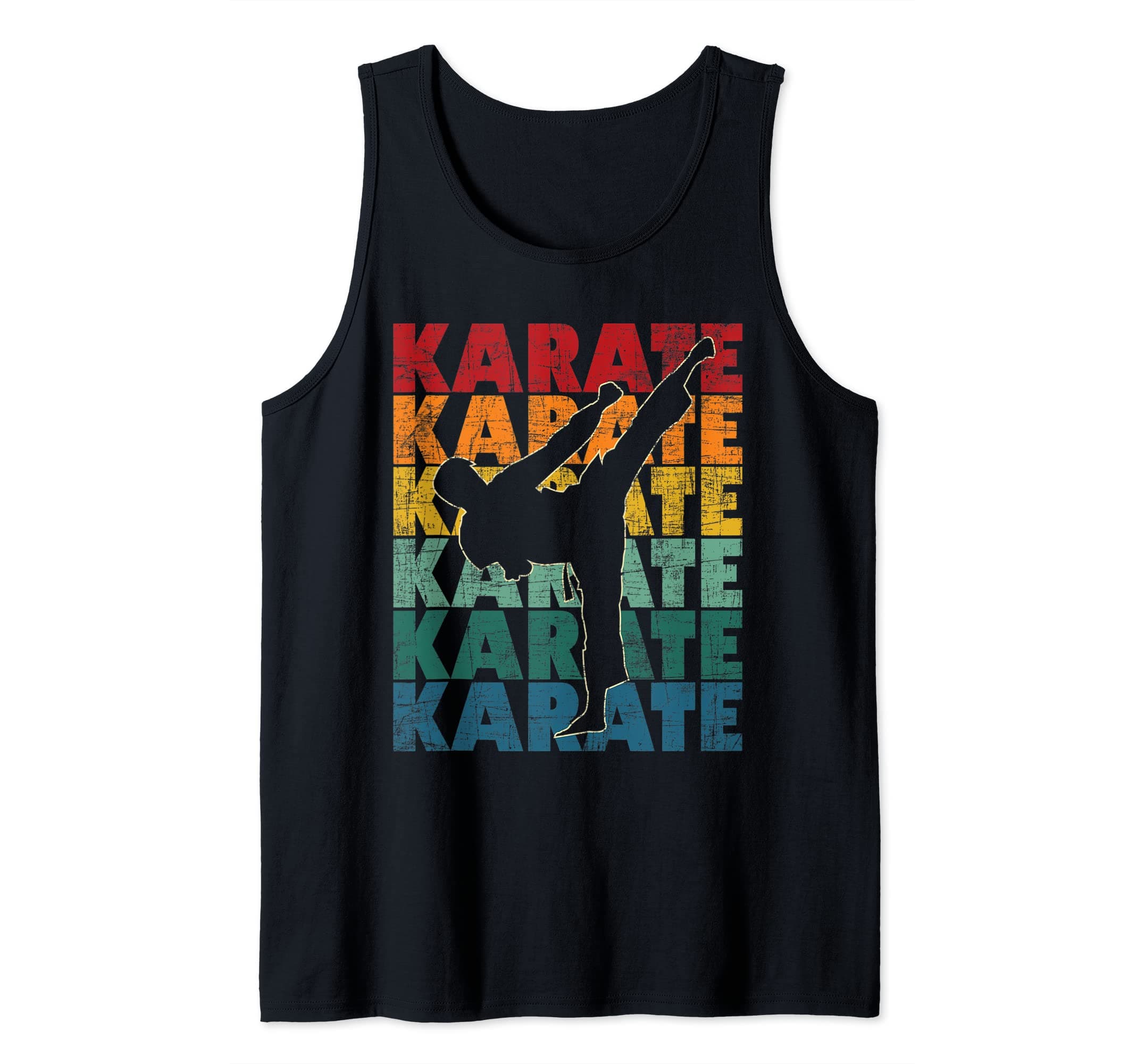 Karate - Martial Artist Karateka Combat Self Defense Trainer Tank Top