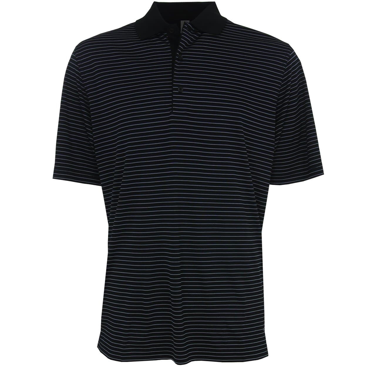 Greg Norman Collection Men's ML 75 Fine Stripe Polo