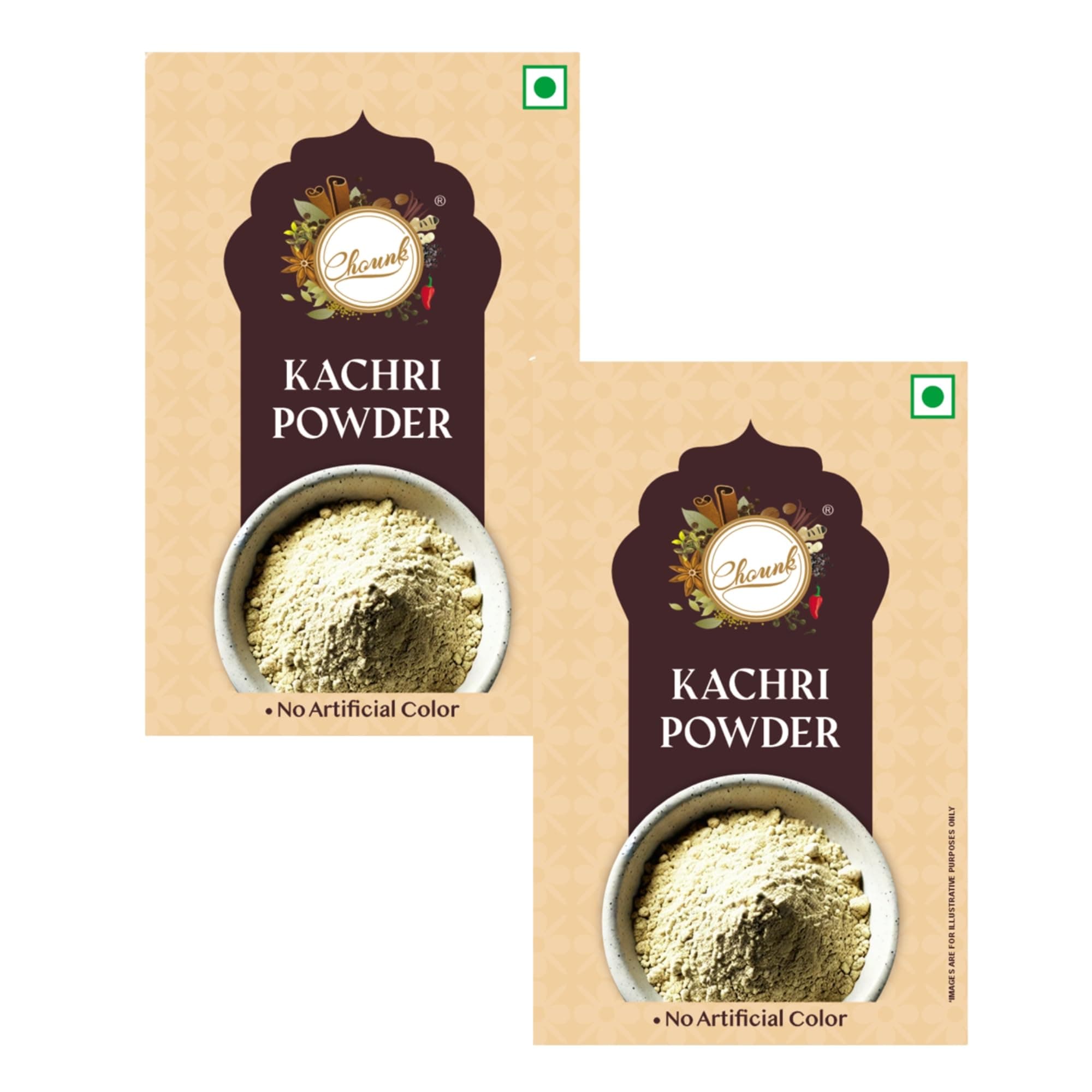 Chounk Kachari Powder, 200 Gram (100g X Pack of 2) | White Kaachri Powder | Meat Tenderizer | Dried Kachri | For Cooking | Meat Rub | BBQ Rub