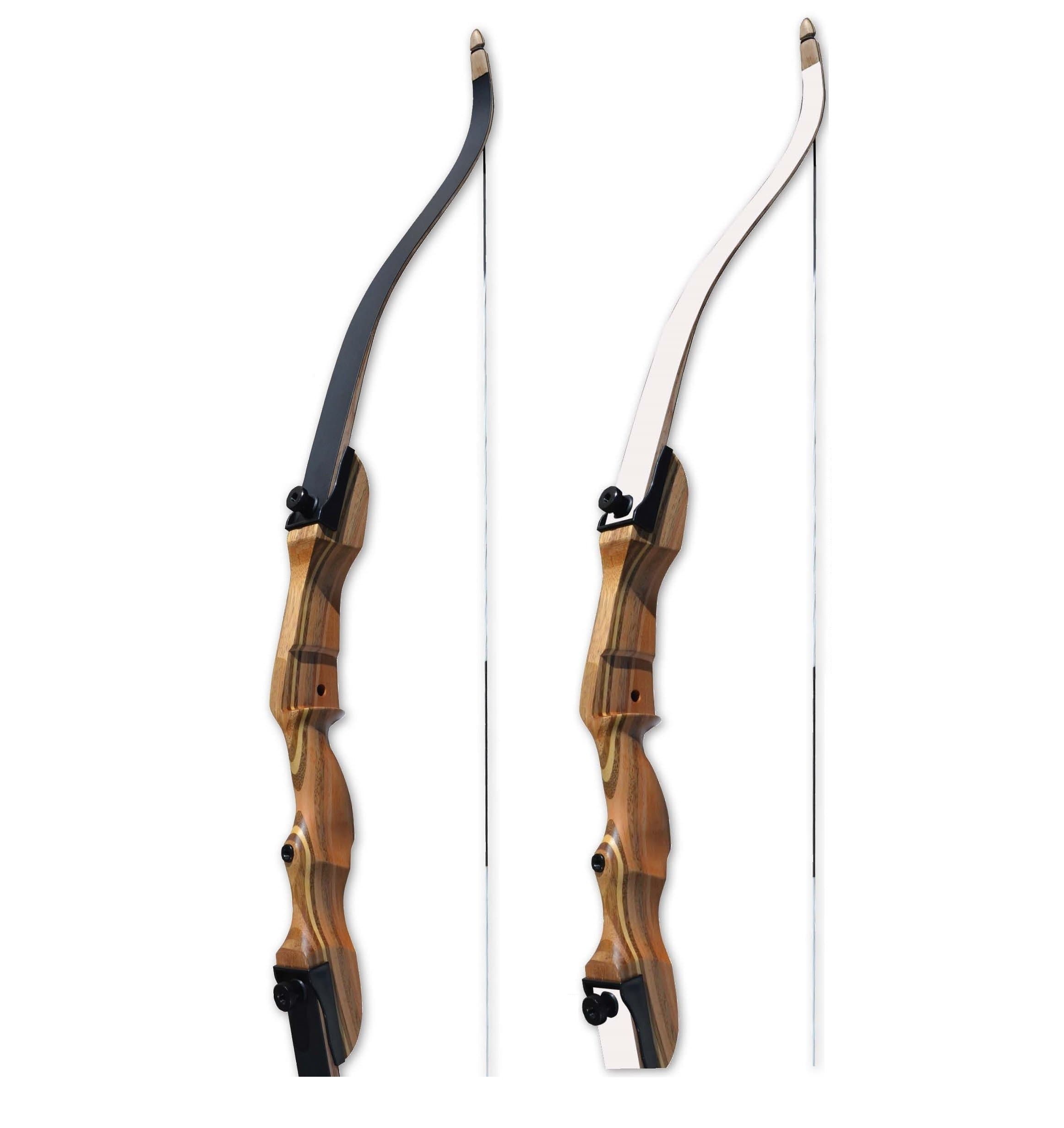 Western Recreation Ind 18 Monarch Takedown Bow Black Limbs Right Hand 54" 20#