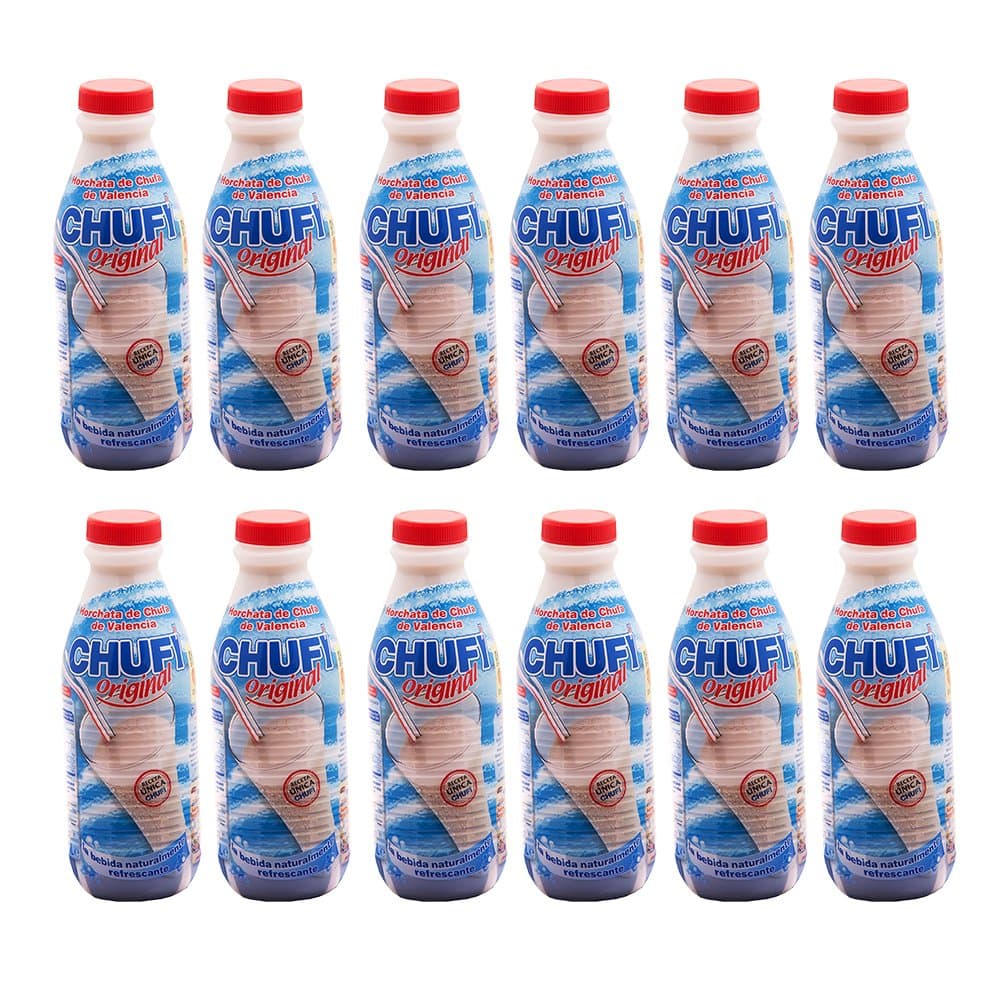 Chufi Valencian Horchata - Tigernut Drink 1 litre [Pack 12]