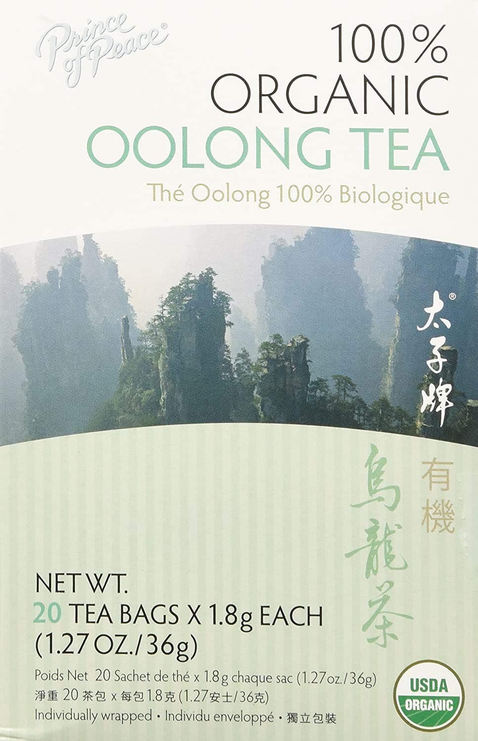 Prince of Peace® Organic Oolong Tea 20 ct