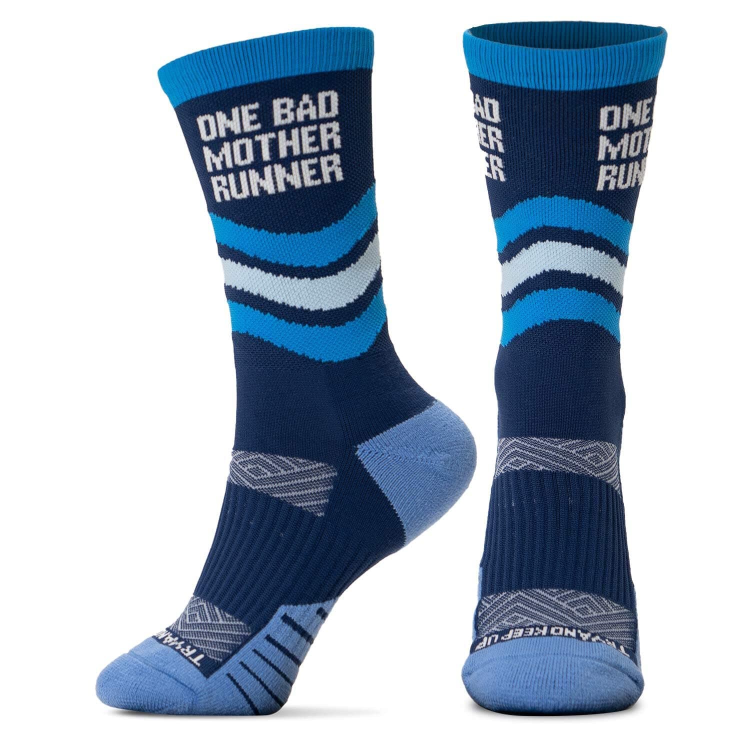 Inspirational Athletic Running Socks | Mid-Calf | Multiple Designs