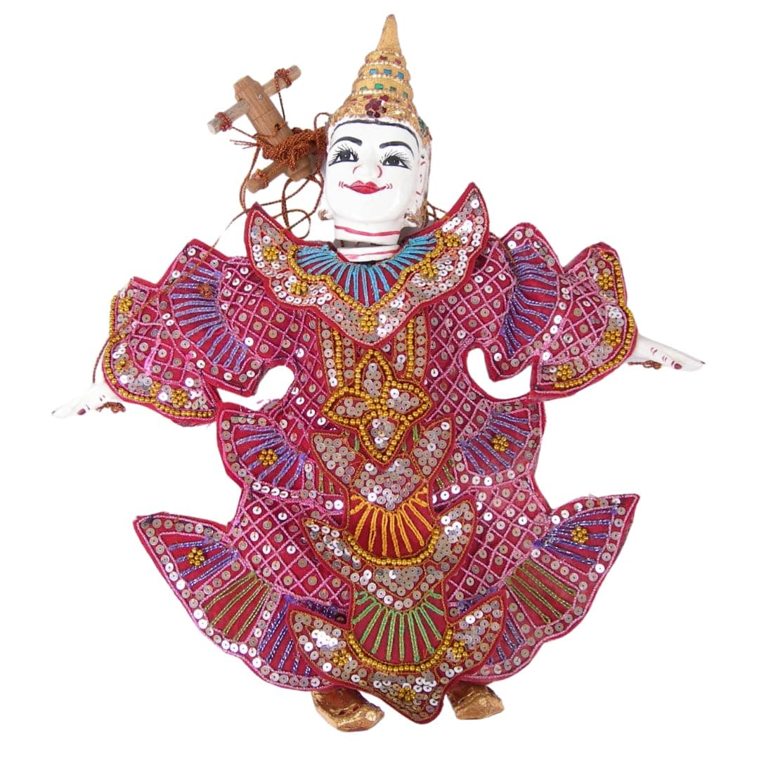 Thai Marionette Hand Made Puppets, Medium Large Best Price From Thailand