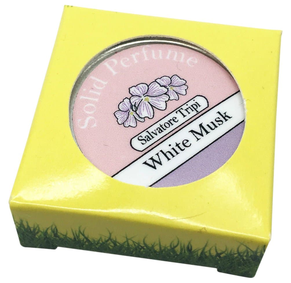 SalvatoreTripi White Musk Natural Solid Perfume 10g Italian Recipe