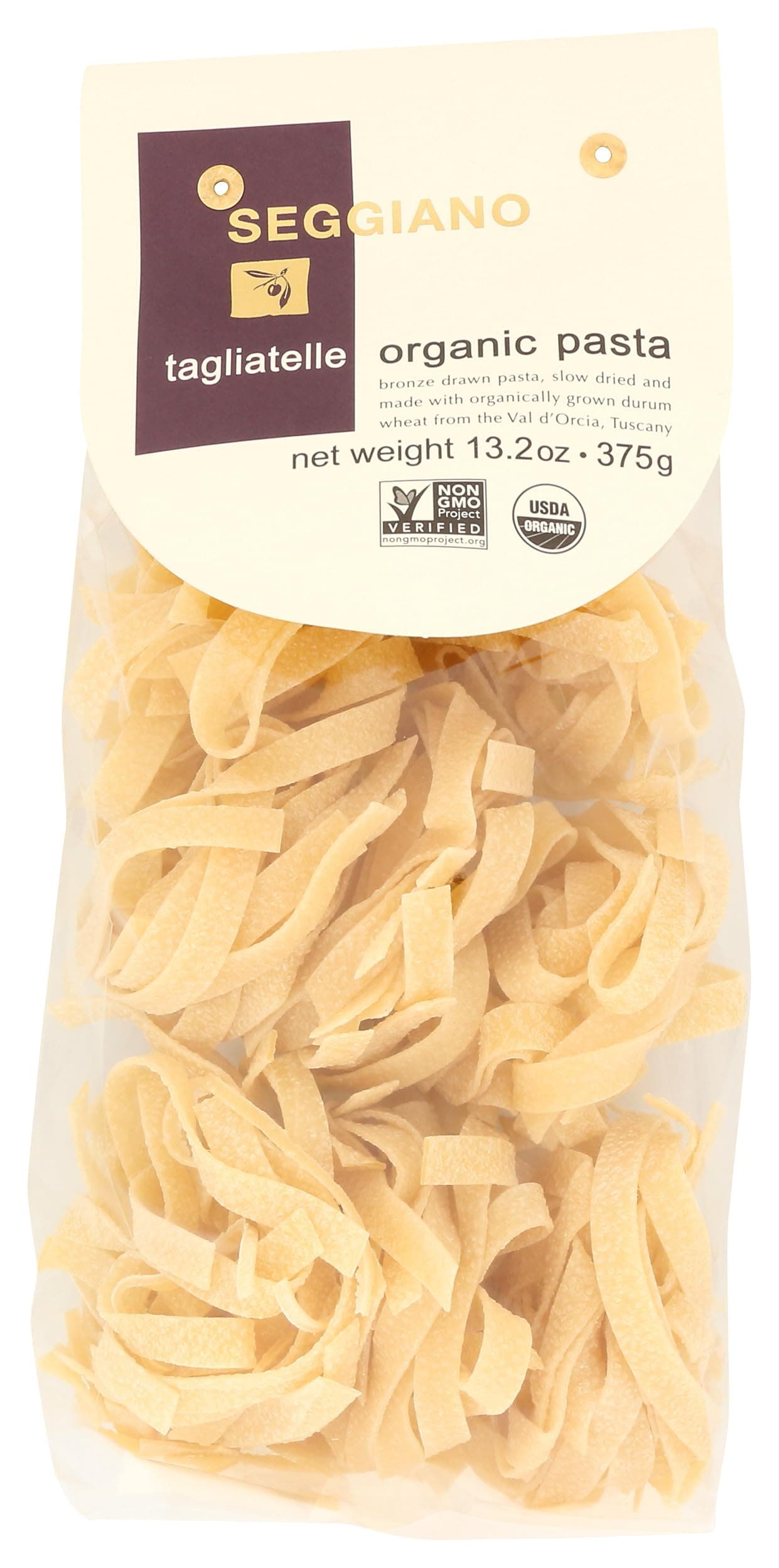Seggiano, Tagliatelle Organic Pasta, 13.2 oz