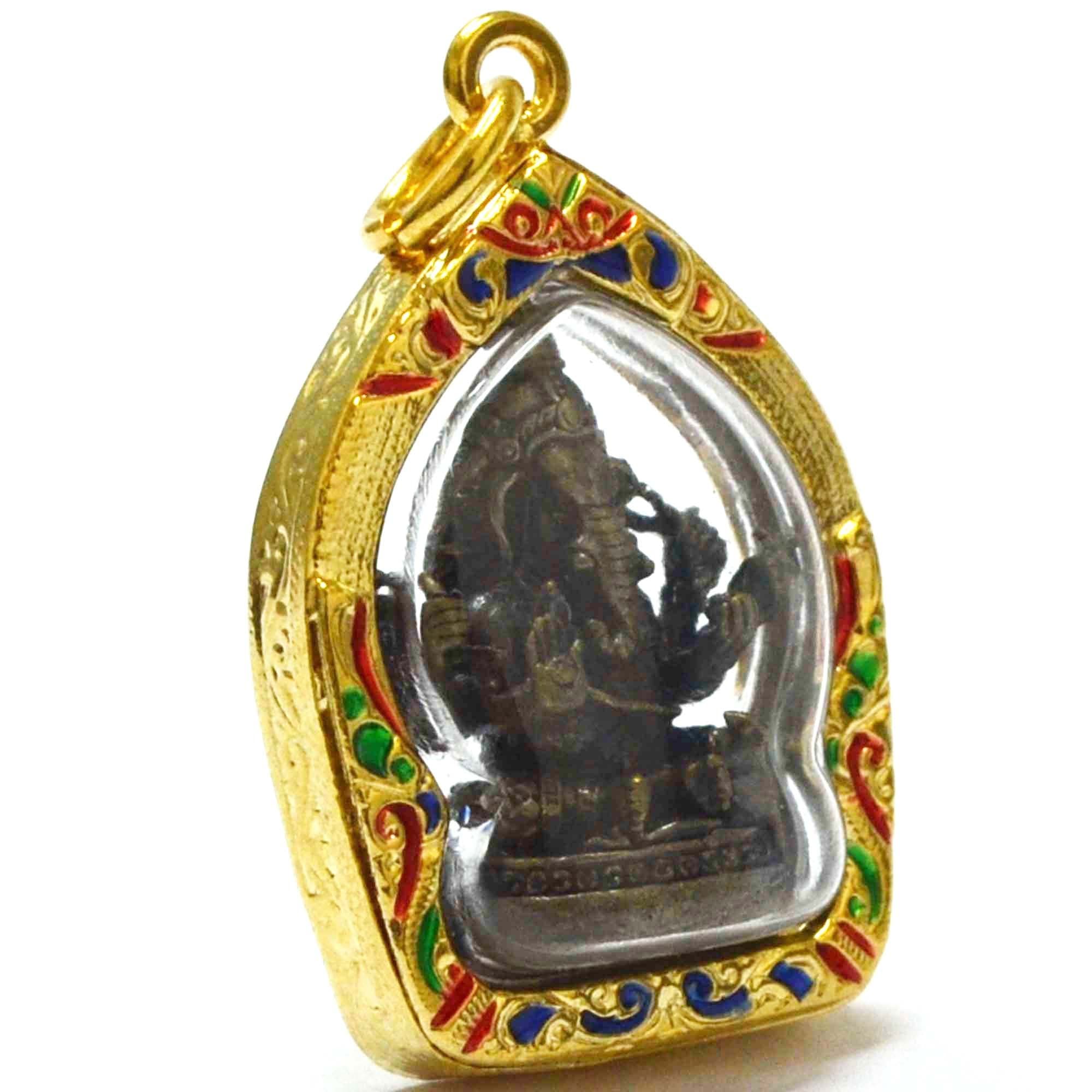 ฺฺBuddha Pendant Lucky for Life Amulets Lord Ganesh Ganesha Deity Great God Hindu