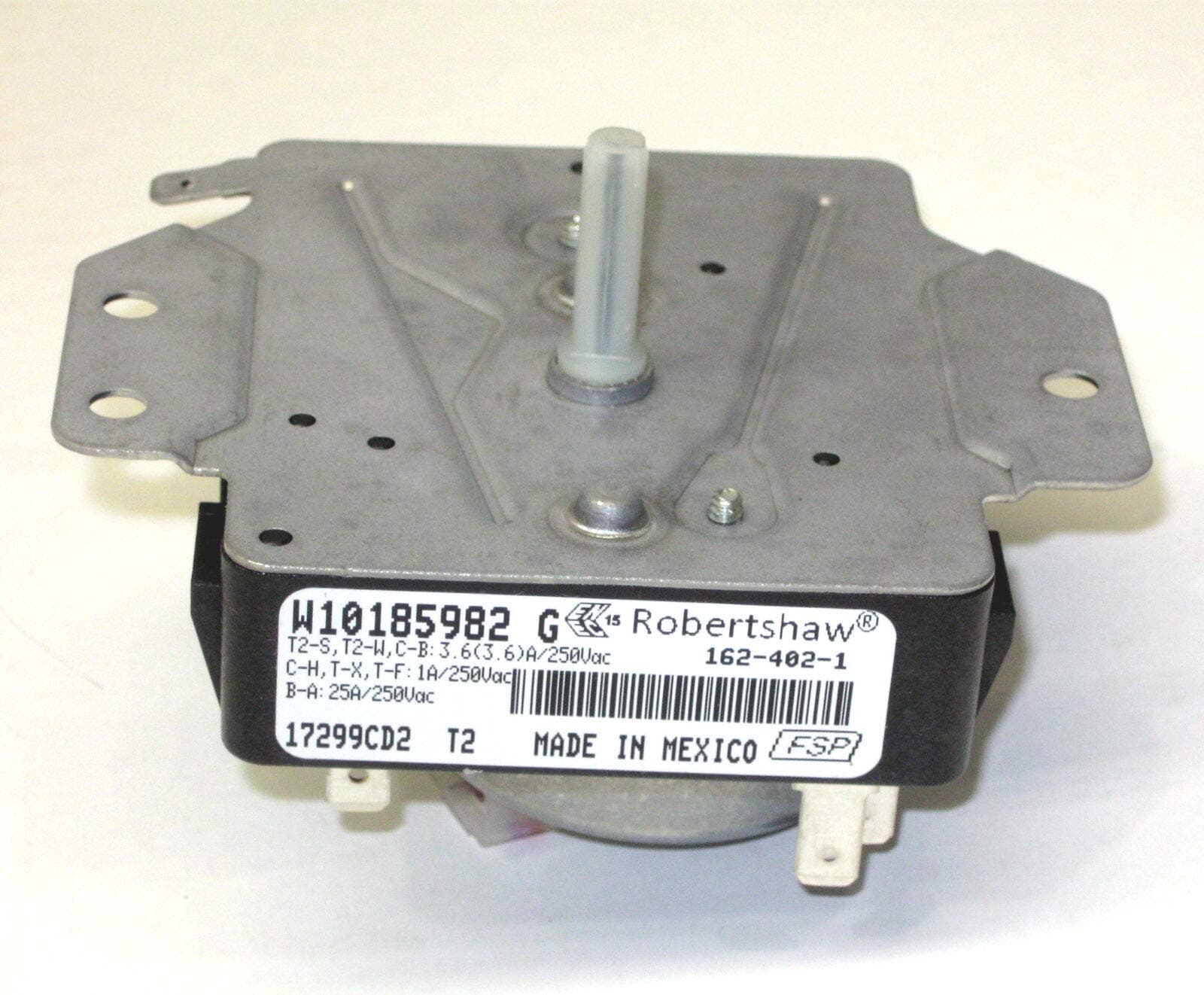 W10185982 for Whirlpool Dryer Timer Control AP6016541 PS11749831