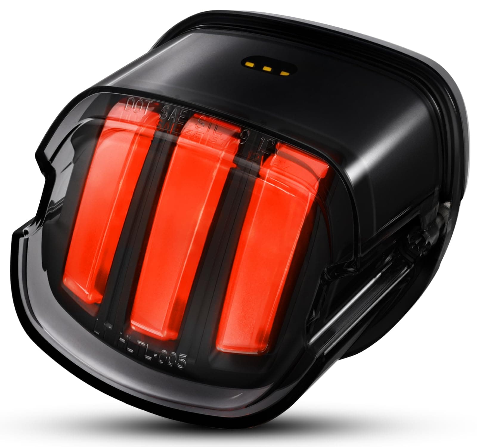 AUDEXEN LED Brake Tail Light for Harley Dyna Sportster Touring Softail, Rear Taillight with Strobe Function, Plug & Play