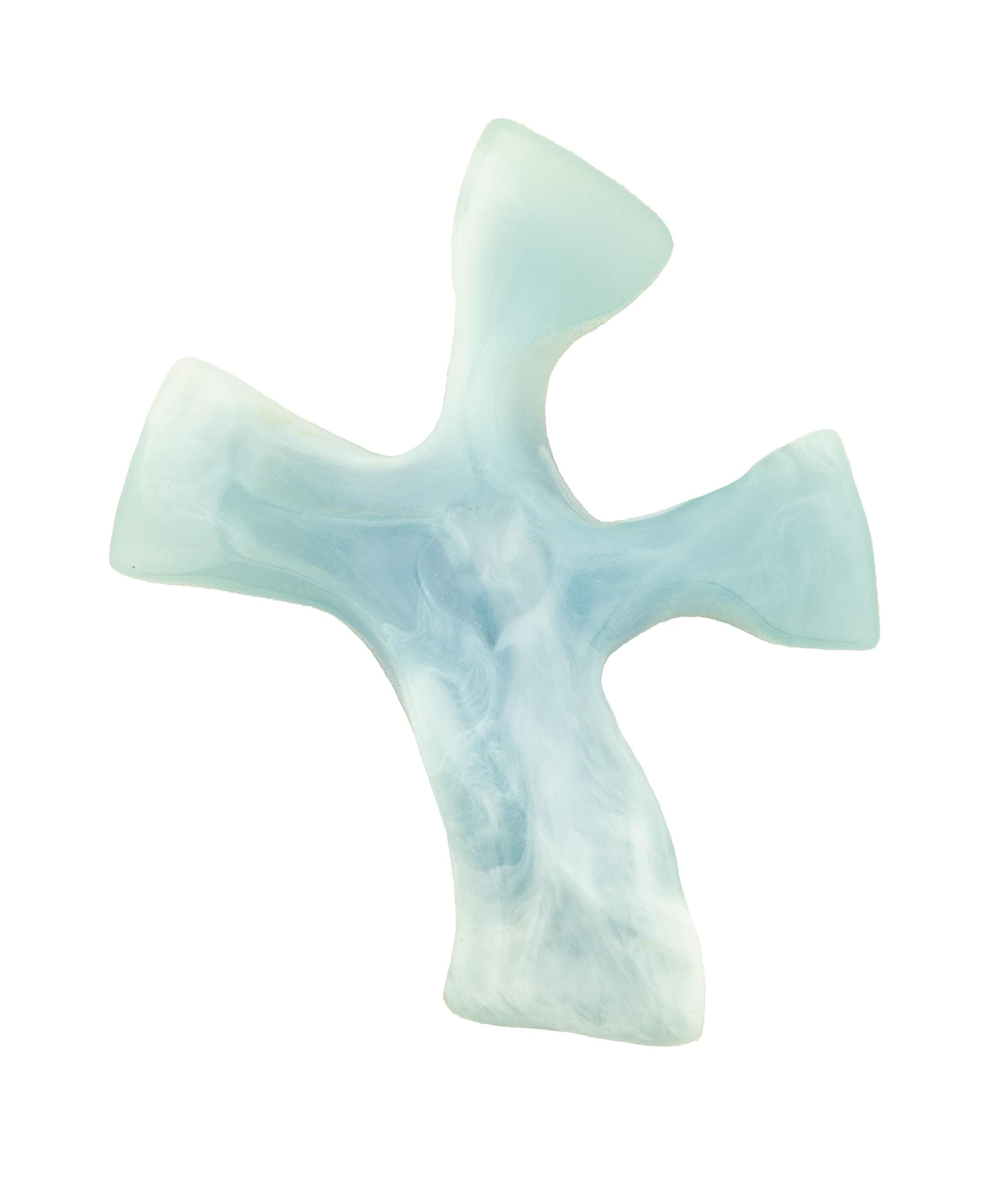 VILLAGE GIFT IMPORTERS Clinging Cross The Original by Not So Plain Jane (Glacier Blue)