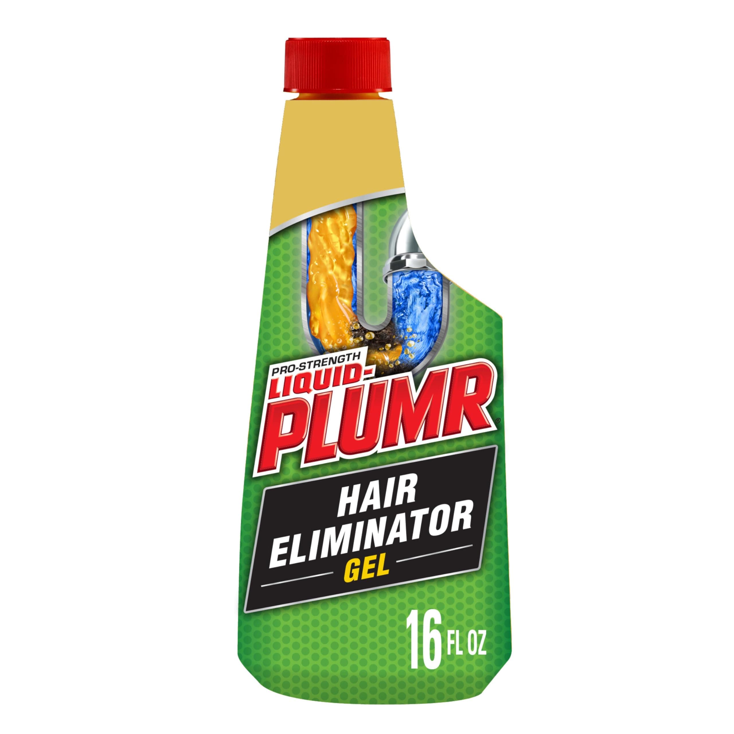 Liquid-Plumr Pro-Strength Clog Remover, Hair Clog Eliminator, 16 Oz