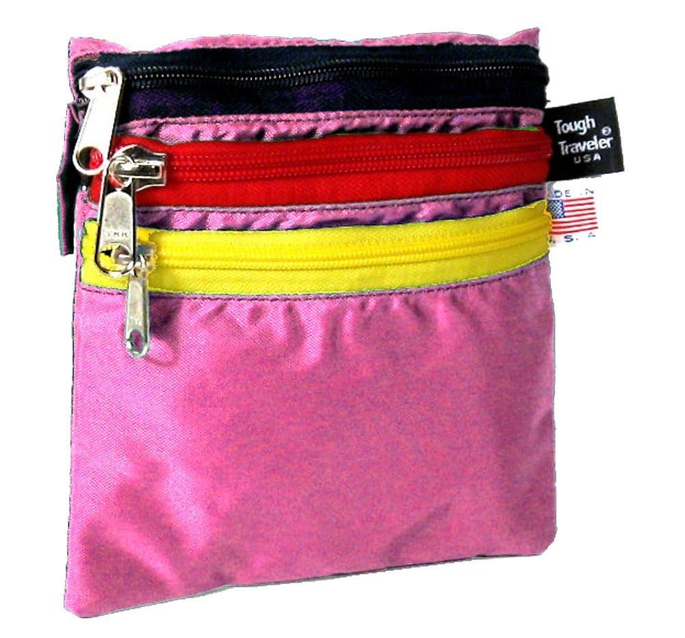 Tetra Pouch - Organizer Bag - Made in USA - Bubblegum/Multi