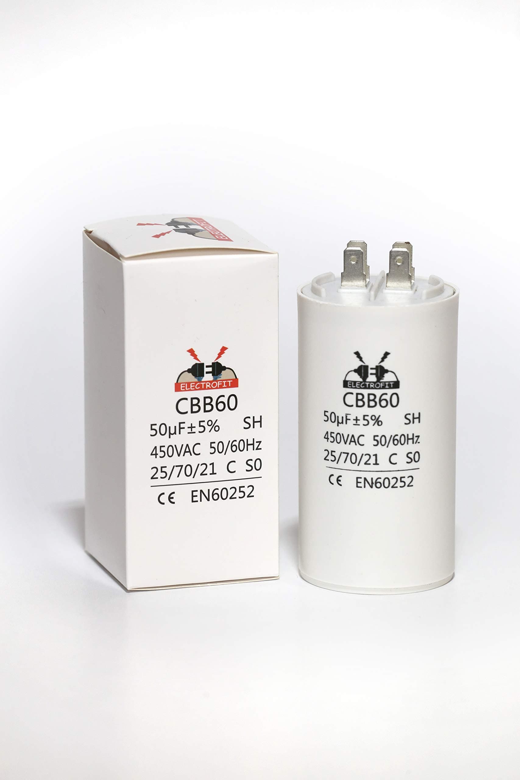 Motor Capacitor 450V AC 50 uF CBB60