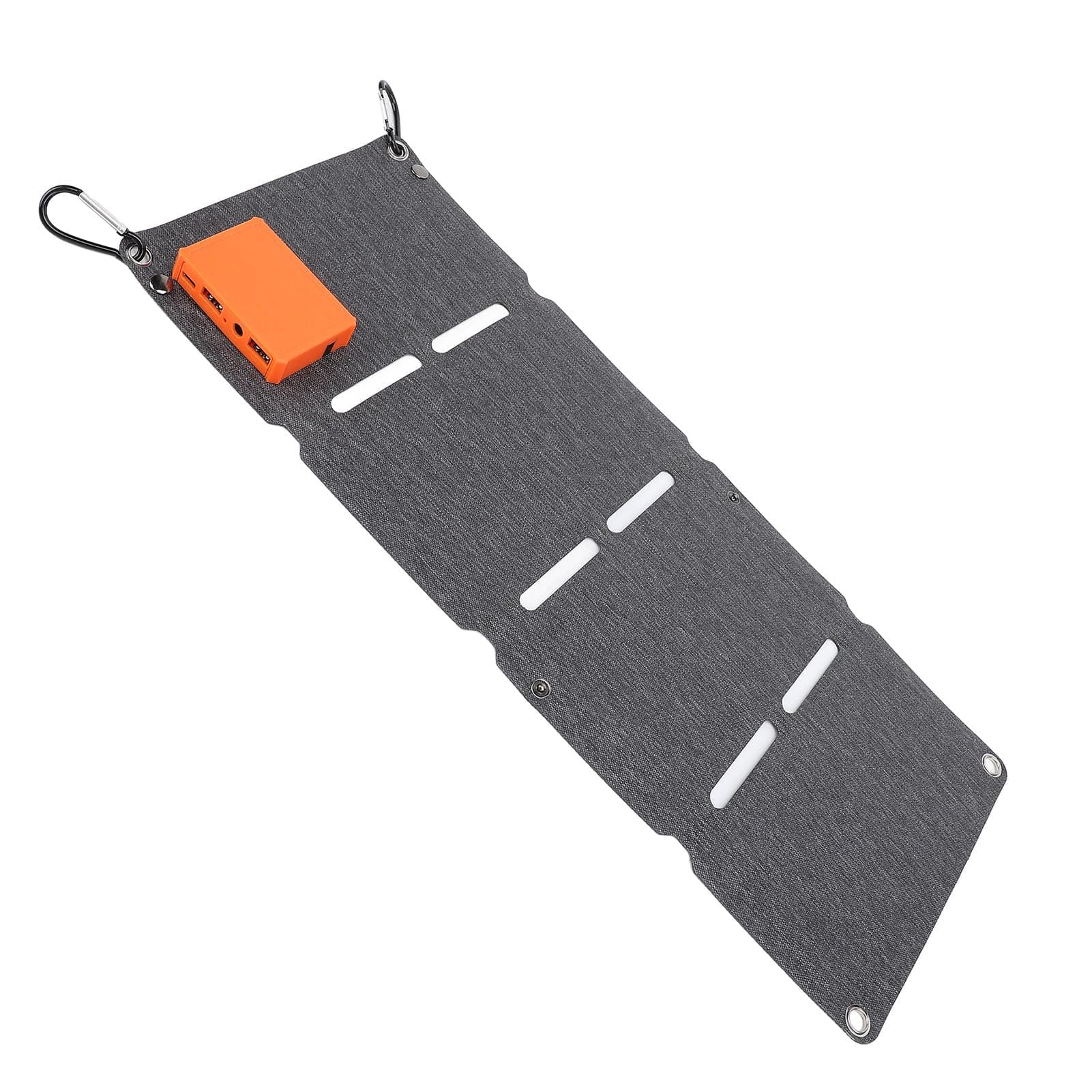 gernie Foldable Solar Panel, 40W Monocrystalline Silicon Fast Charging Solar Charger, 5V 12V Dual USB Regulator Output Portable Solar Panel for Travel Camping Emergency