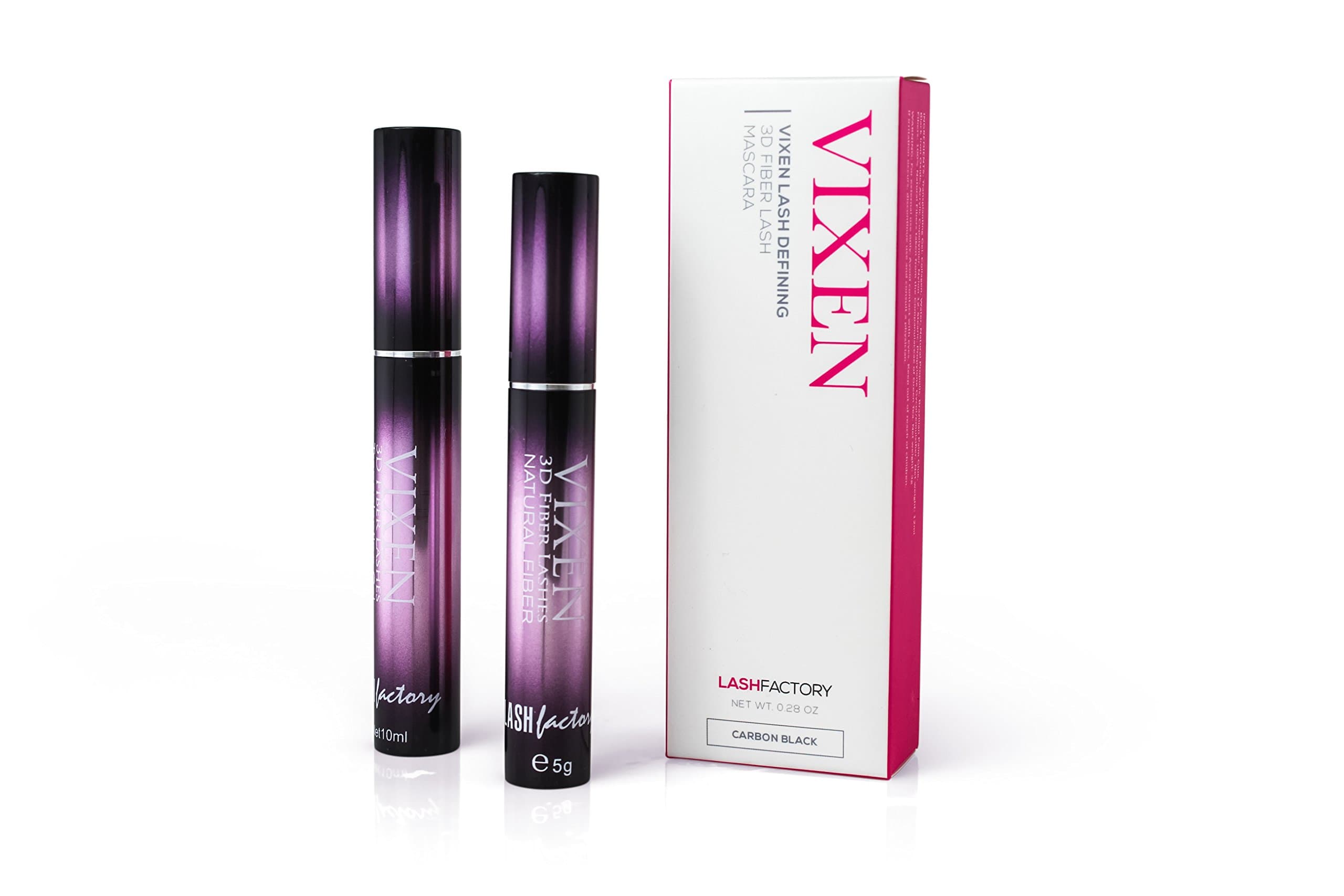 3D Fiber Lash Mascara, Vixen Lash Defining Mascara by Lash Factory, 3D Fiber Lashes