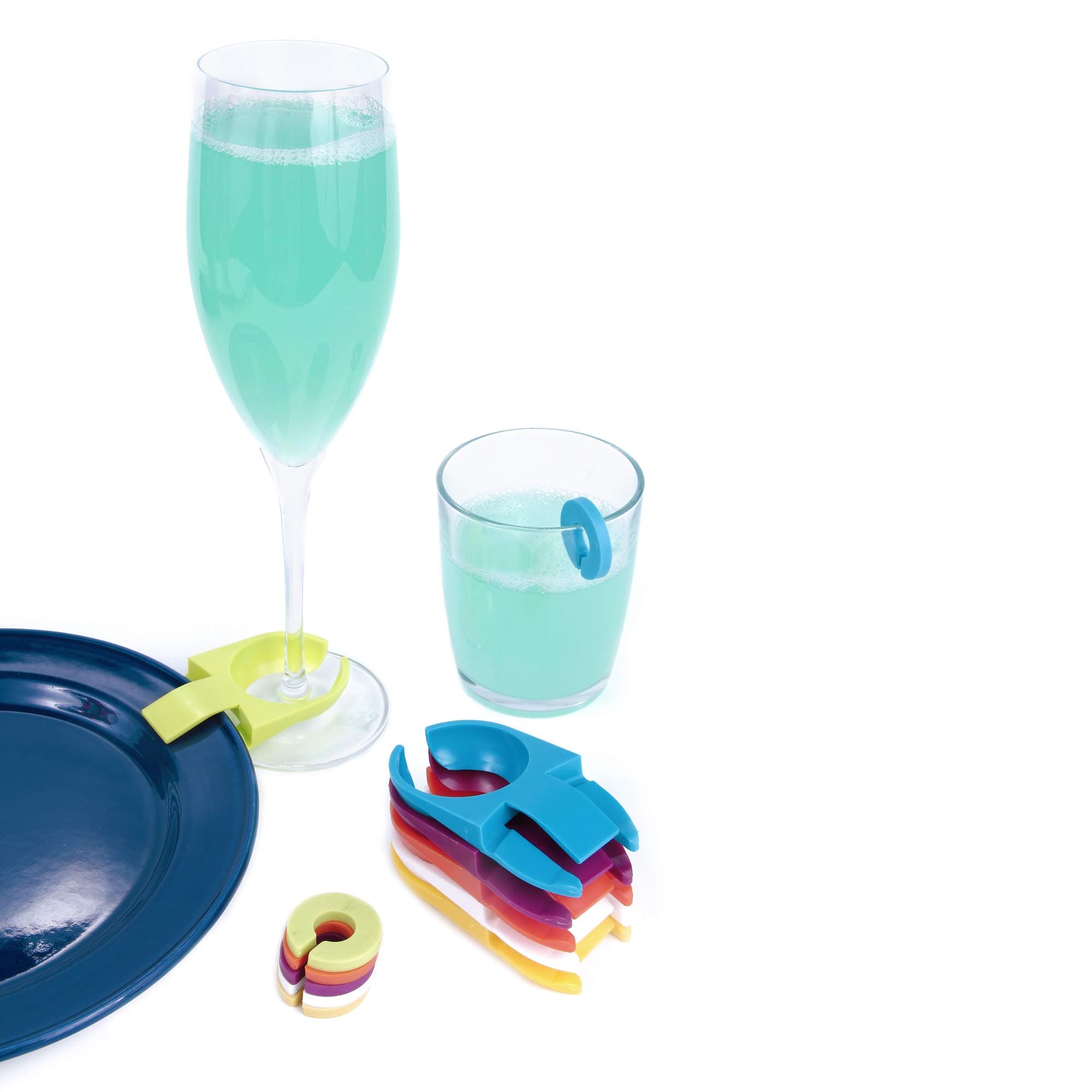 – Bar Originale Party Pieces Buffet Plate Clips and Glass Marker Pack